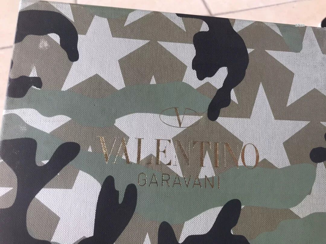 Valentino Valentino Camouflage Green Sneakers Size US 7 / EU 40 - 8 Thumbnail