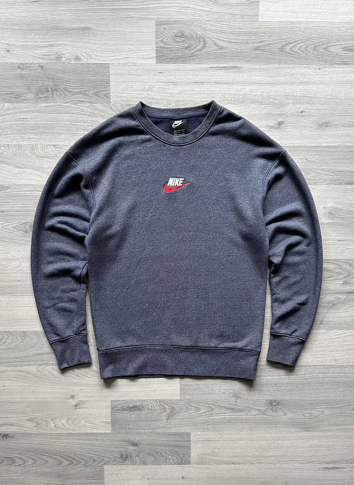 Nike × Nike ACG × Vintage Vintage oversize sweatshirt Nike central logo swoosh Size US S / EU 44-46 / 1 - 1 Thumbnail