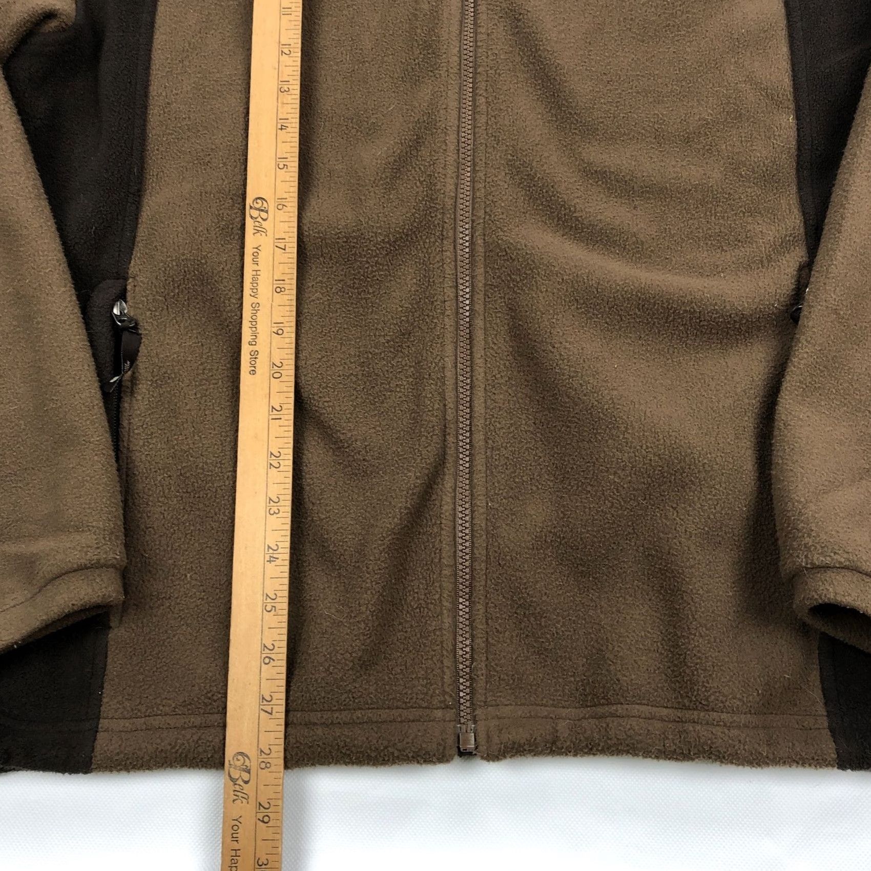 The North Face The North Face Men L Brown Full Zip Fleece Jacket Outdoor Hiking Coat Size US L / EU 52-54 / 3 - 6 Thumbnail
