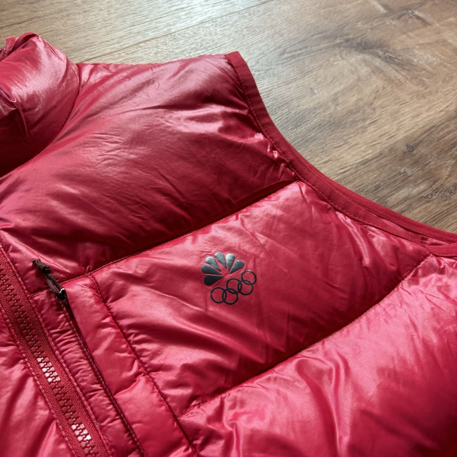 Nike ACG Vintage Nike ACG Down Puffer Vest Jacket USA Olympics Red L Size US L / EU 52-54 / 3 - 2 Thumbnail