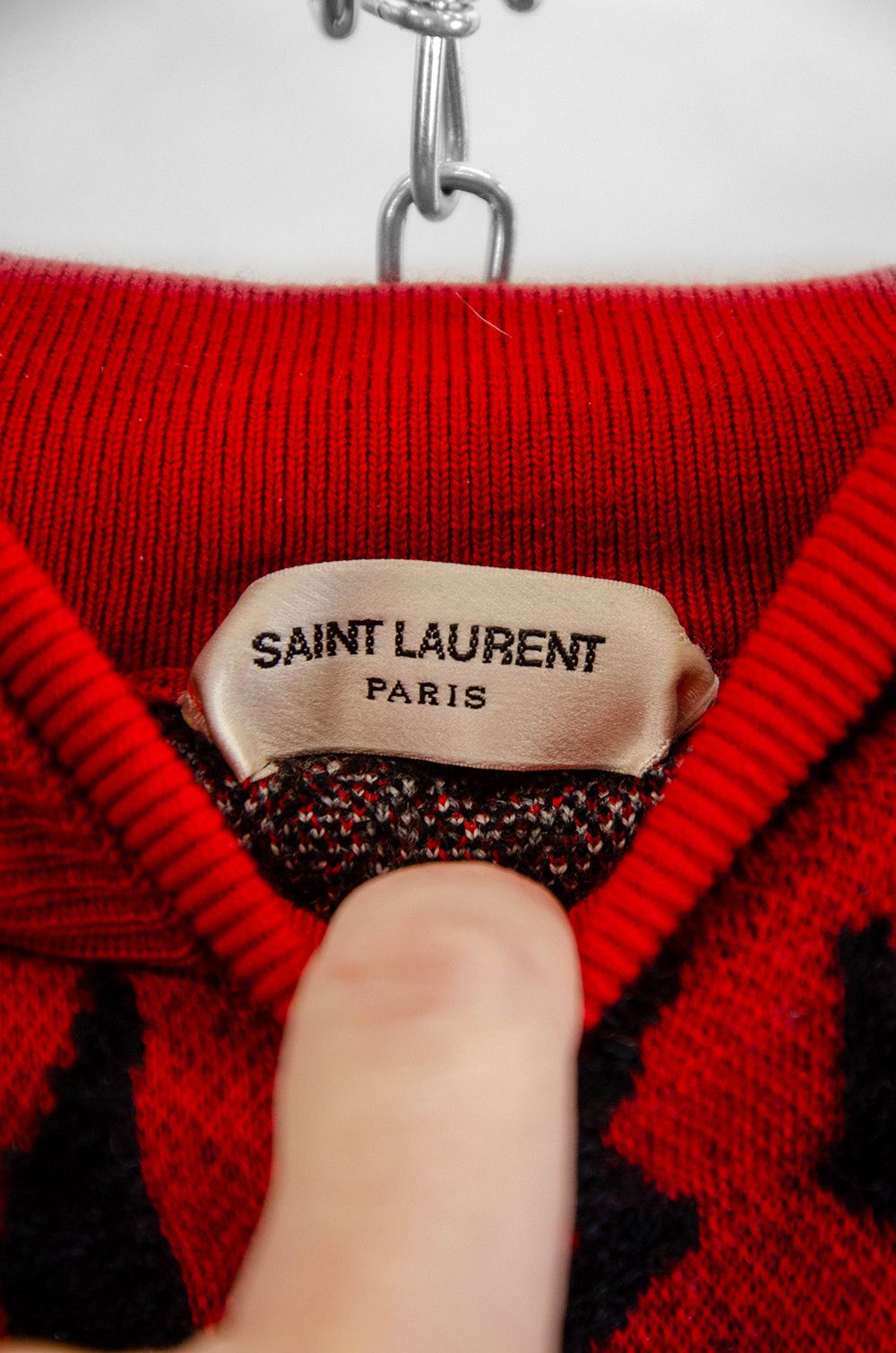 Saint Laurent Paris Saint Laurent Boombox Knit Hoodie – M (Italy) Size US M / EU 48-50 / 2 - 11 Thumbnail