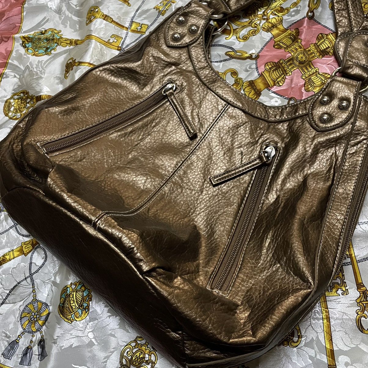 KMRii × Leather ❤️BINDING NOW❤️- Kmrii/14thAddiction Style Metallic Hobo Bag Size ONE SIZE - 3 Thumbnail