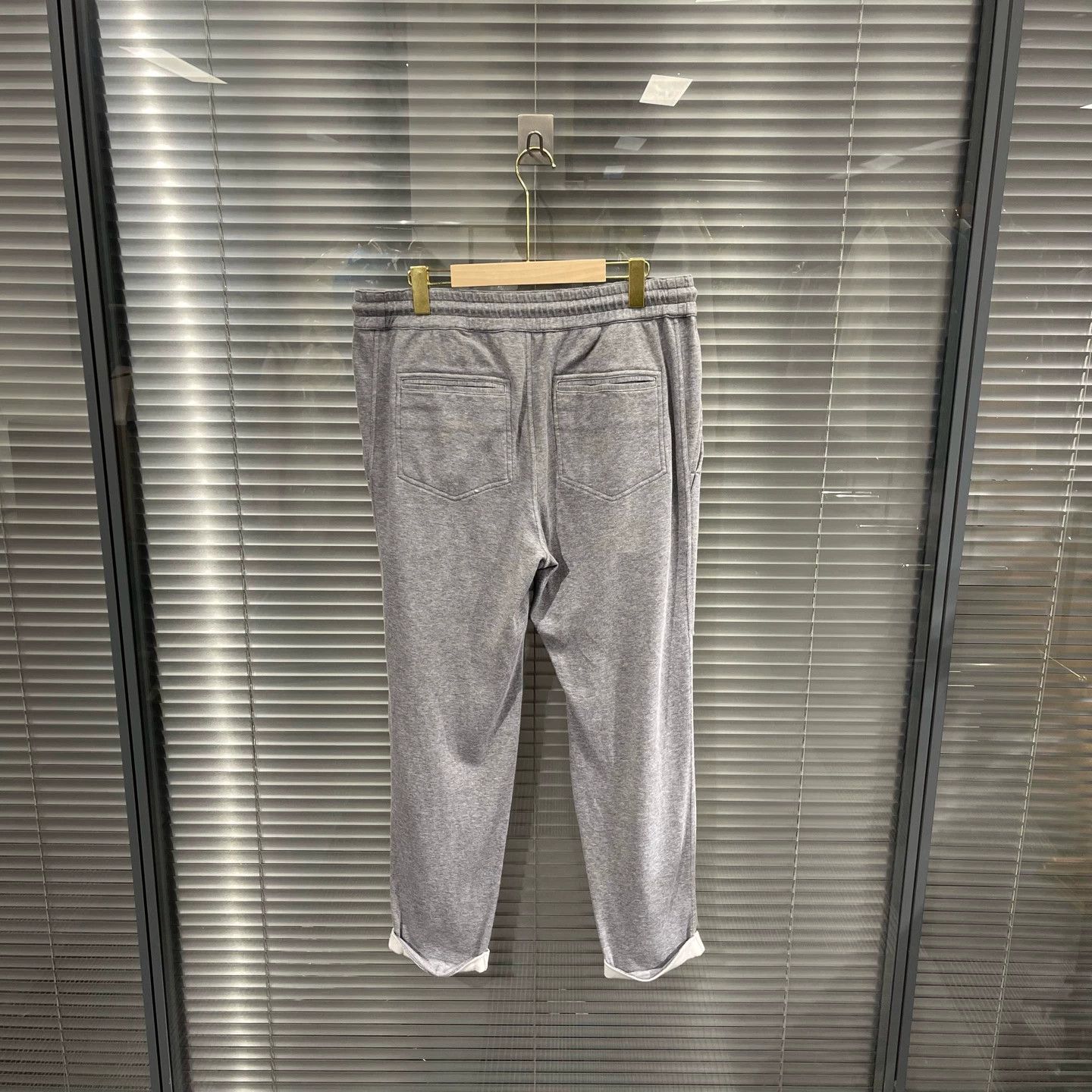 Brunello Cucinelli Brunello Cucinelli Sea Island String Sweatpants M 98 New Size US 32 / EU 48 - 2 Thumbnail