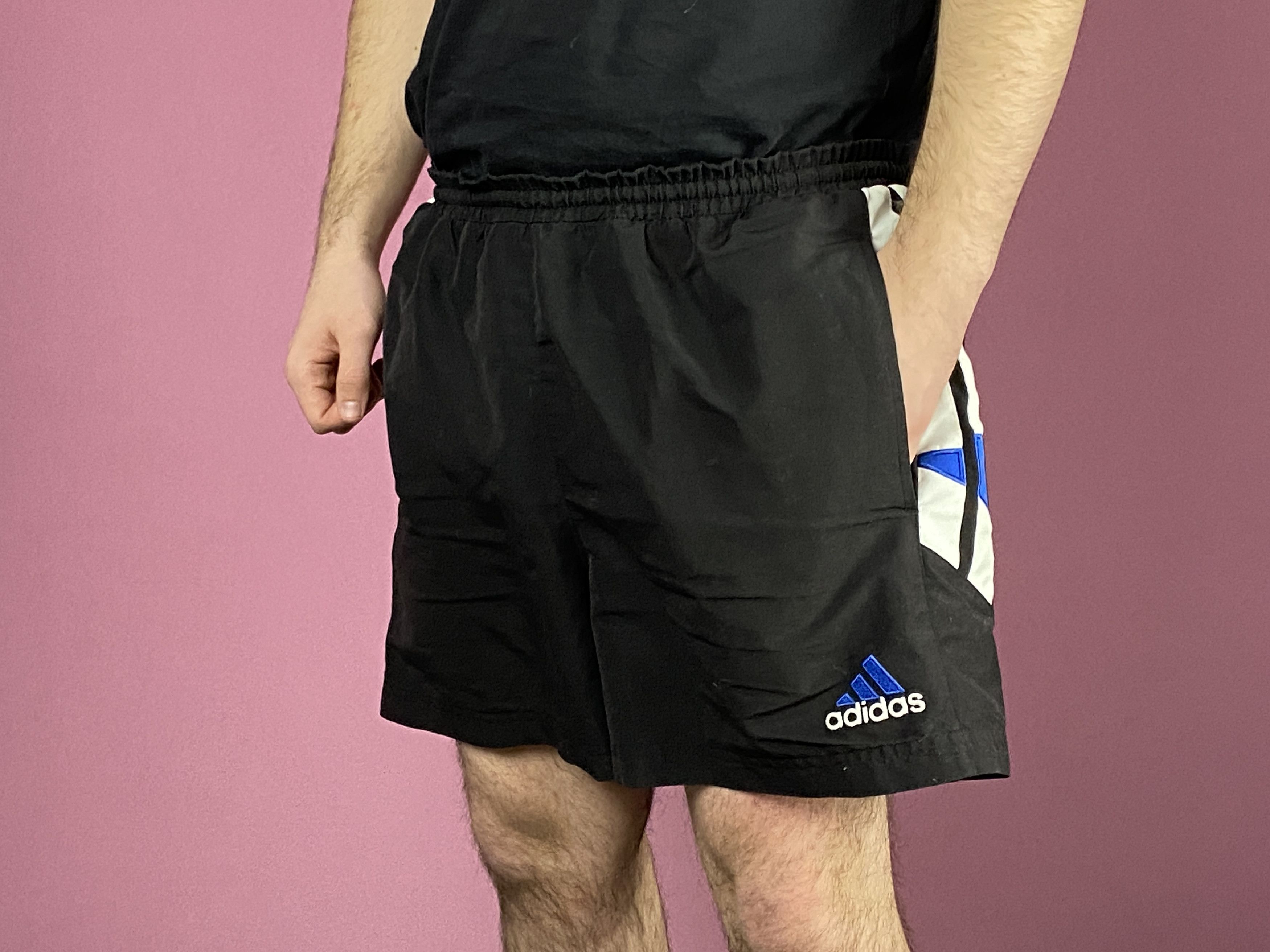 Adidas × Vintage 90s Adidas Vintage Men's Sport Shorts - L Size US 34 / EU 50 - 2 Thumbnail
