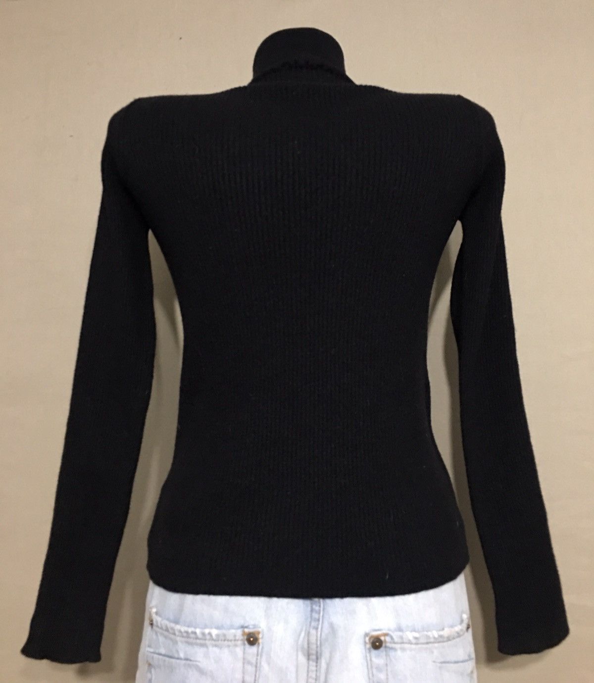 Prada PRADA Black Wool Light Jumper Sweater Size EU 42 Size M / US 6-8 / IT 42-44 - 5 Thumbnail