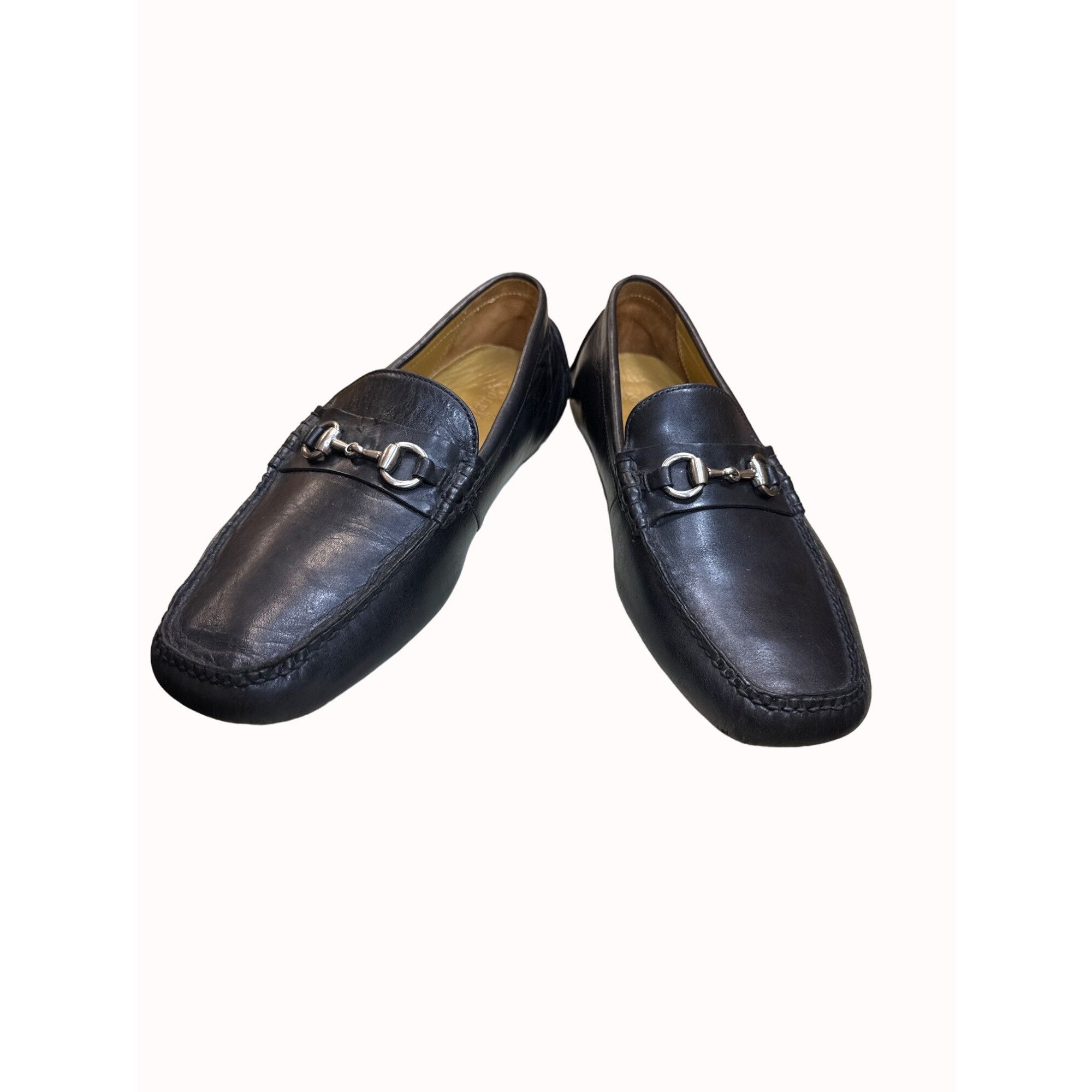 Cole Haan Cole Haan men’s black leather buckle slip loafer shoe 10.5M Size US 10.5 / EU 43-44 - 9 Thumbnail