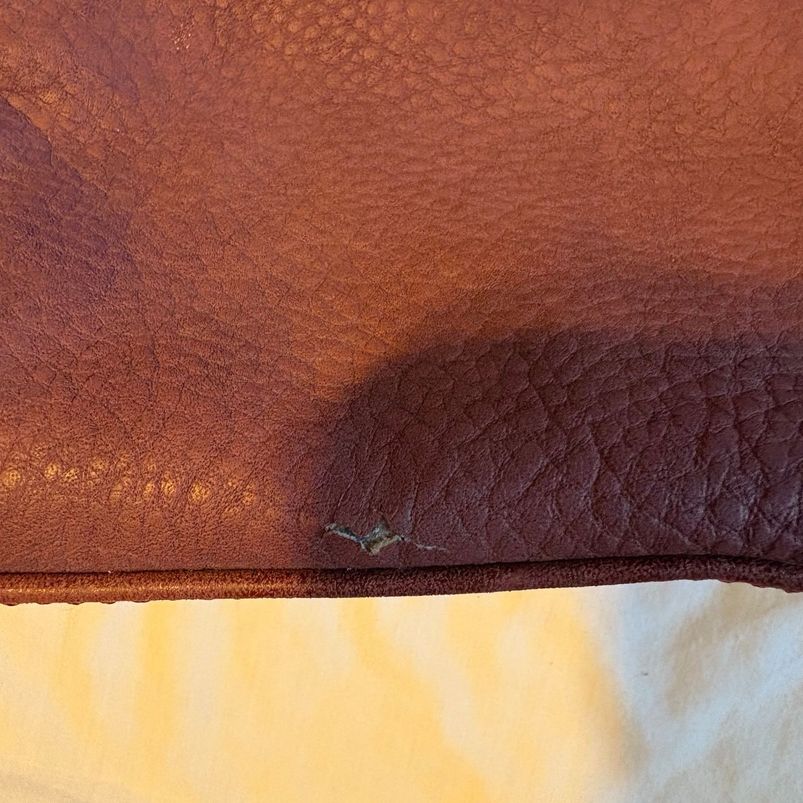 Steve Madden Steven by Steve Madden Genuine Leather Boho Tote Handbag Size ONE SIZE - 9 Thumbnail