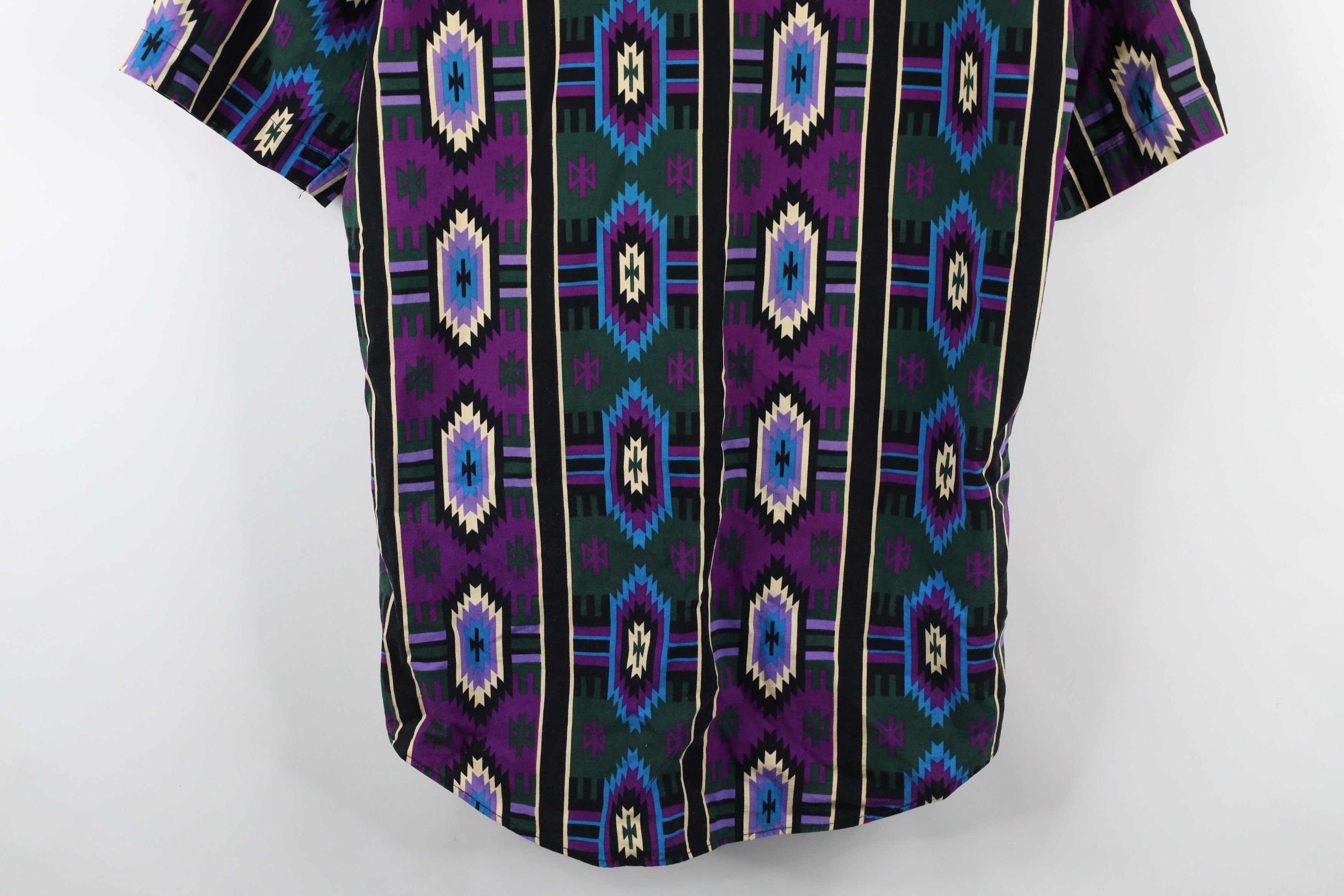 Vintage Vintage 90s Streetwear Southwestern Western Button Shirt Size US L / EU 52-54 / 3 - 11 Thumbnail