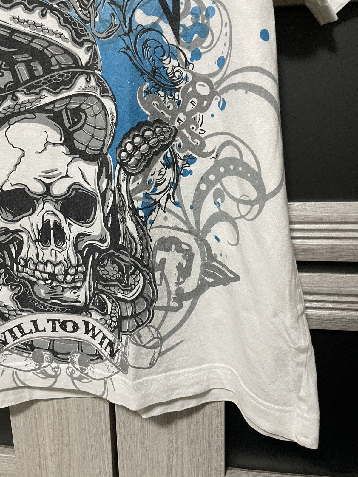Tapout Vintage Tapout Will To Win AOP T Shirt Y2K Tee Big Logo Size US XL / EU 56 / 4 - 8 Thumbnail