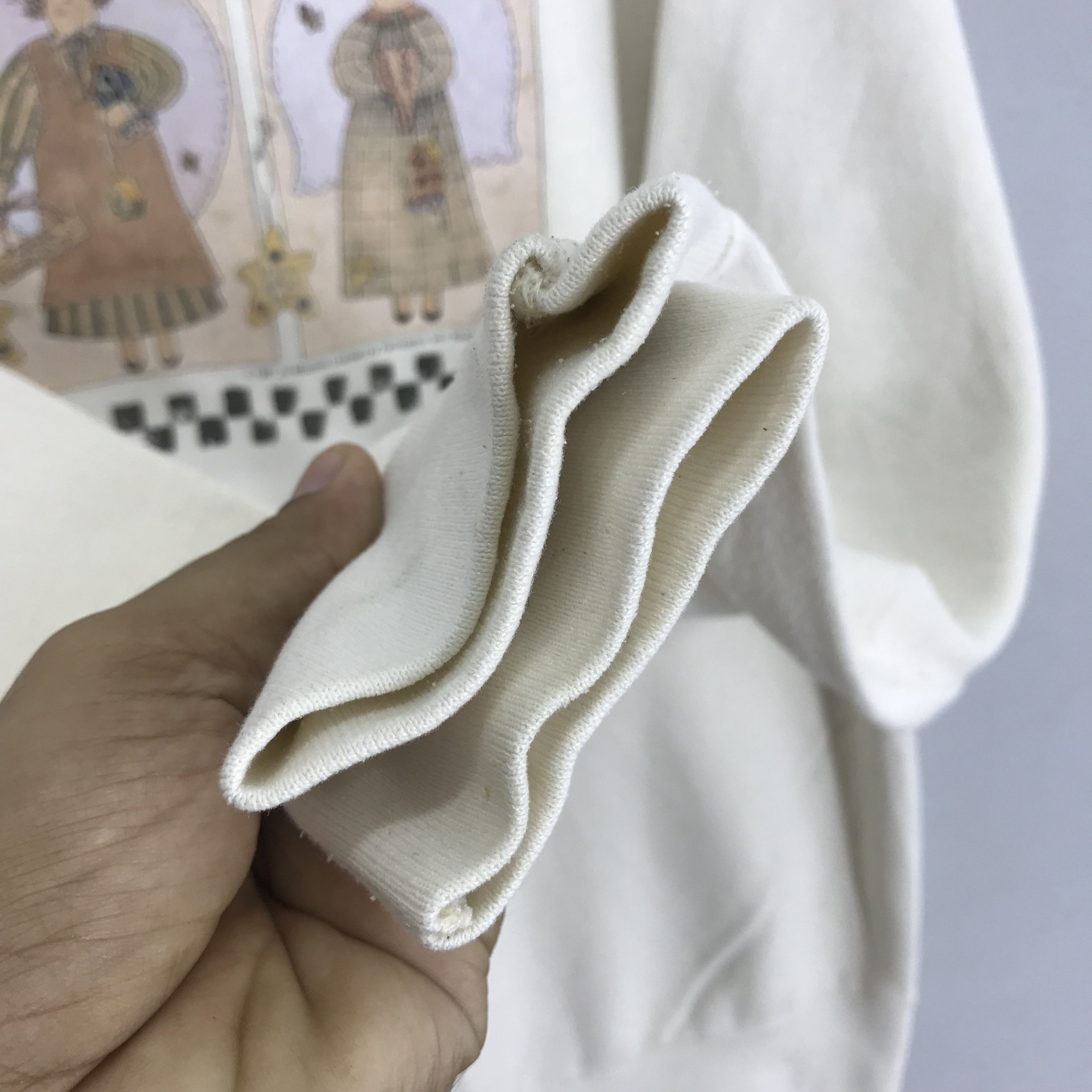 Vintage Vintage 90's Retro Angel Graphic White - 525 Size US M / EU 48-50 / 2 - 7 Thumbnail