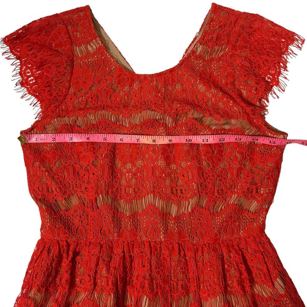 Designer Anthropologie l Maeve Katrine Lace Peplum Top SmallP Size S / US 4 / IT 40 - 6 Thumbnail