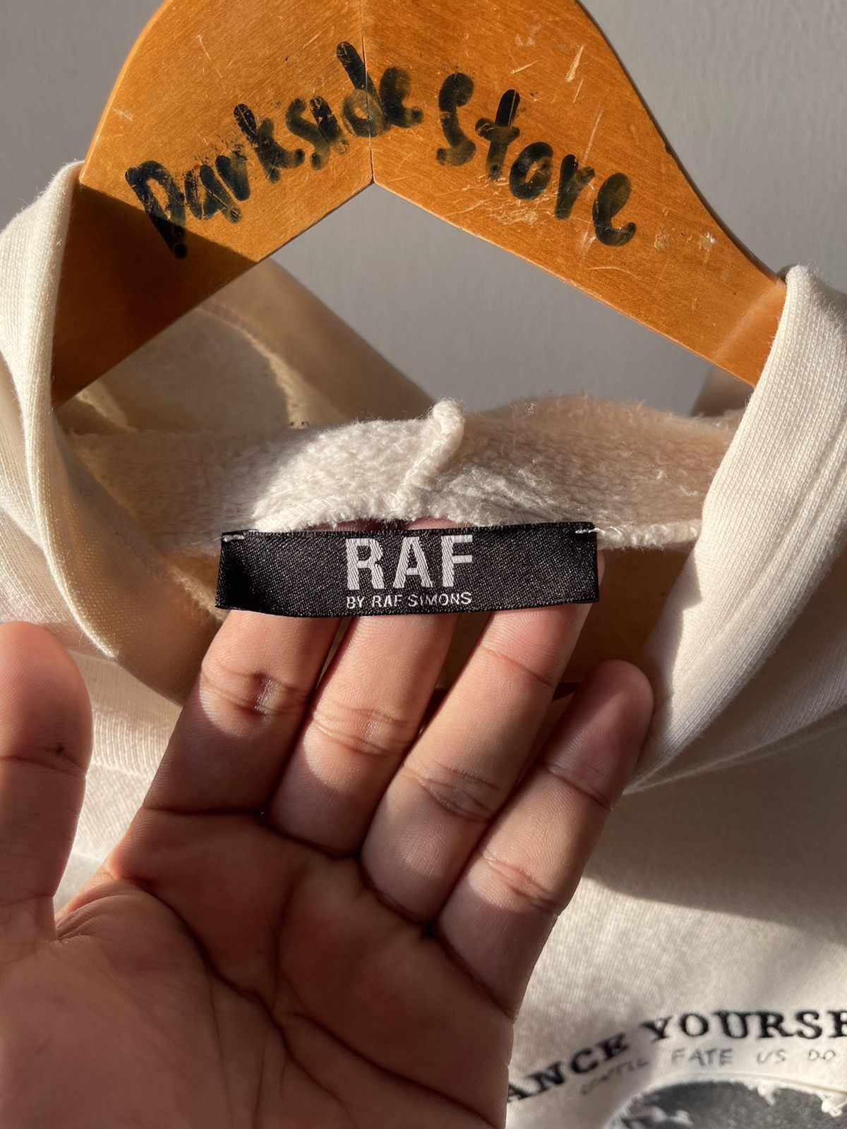 Raf Simons 2006 Raf Simons Trance Yourself ‘Ashes Heroes’ Hoodie Size US XL / EU 56 / 4 - 9 Thumbnail