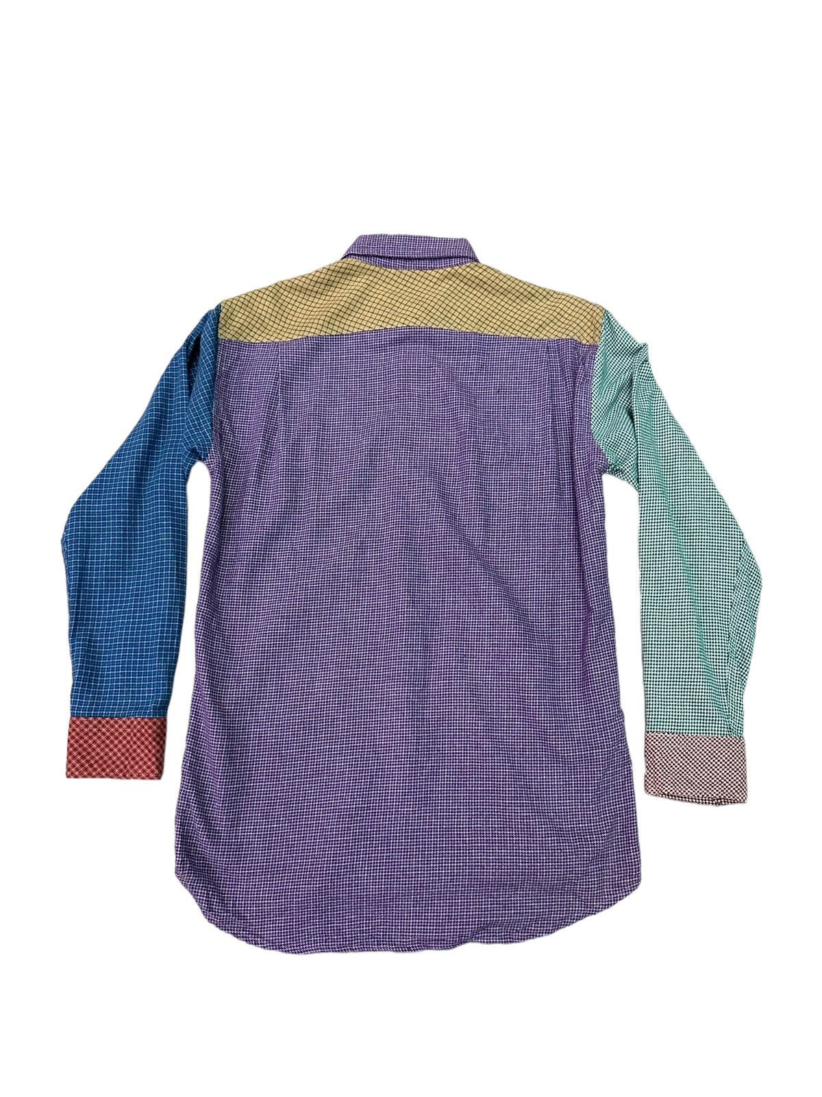 Uniqlo UNIQLO PATCHWORK LONG SLEEVE FLANEL SHIRT Size US S / EU 44-46 / 1 - 3 Thumbnail