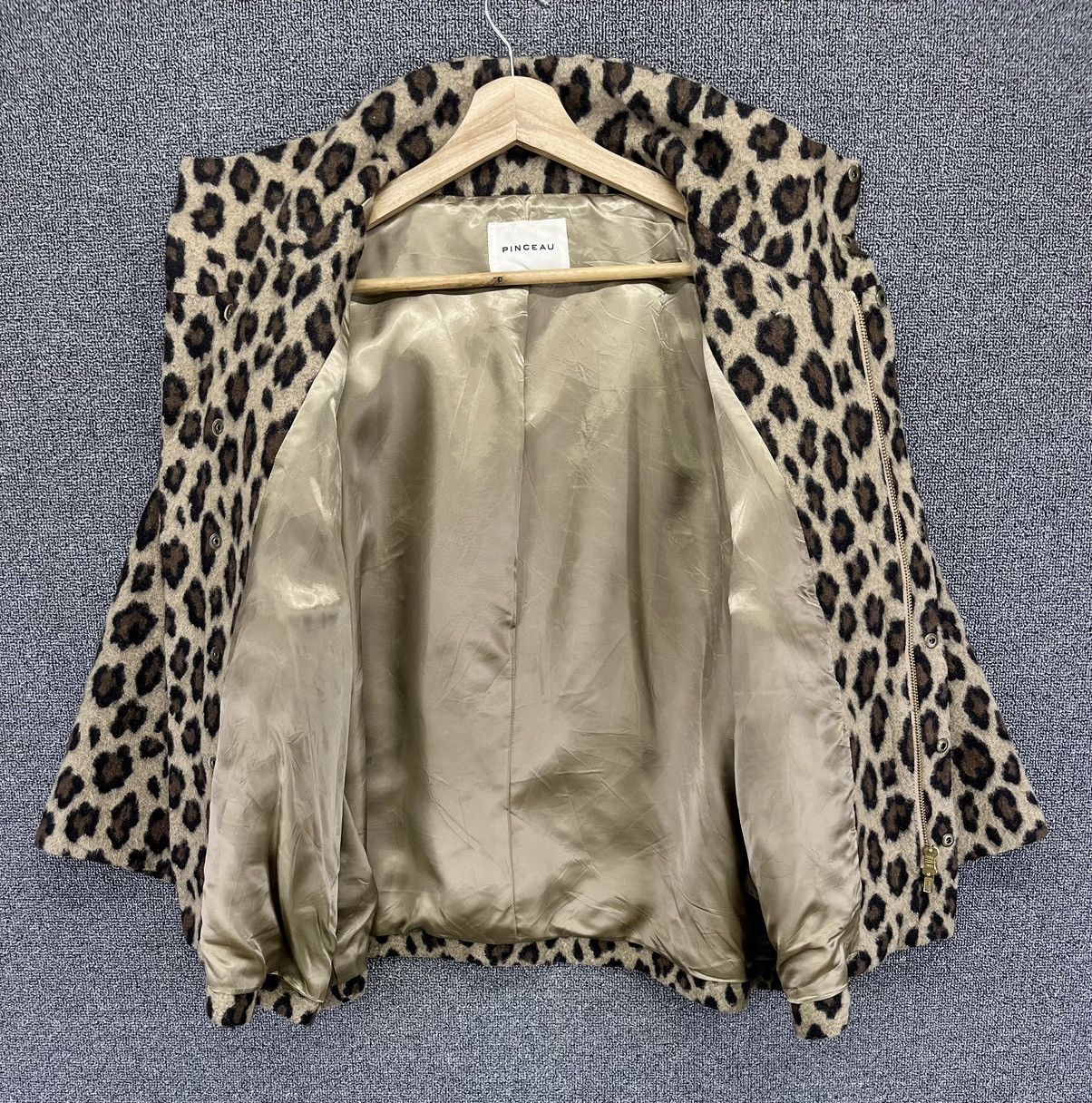 Japanese Brand × Vintage Vintage Pinceau Leopard Style Wool Jacket Size M / US 6-8 / IT 42-44 - 6 Thumbnail
