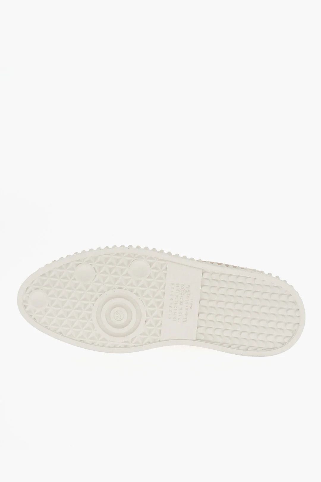 Maison Margiela og1mm0326 Hi-Top Canvas Sneakers in Beige Size US 8 / EU 41 - 5 Thumbnail