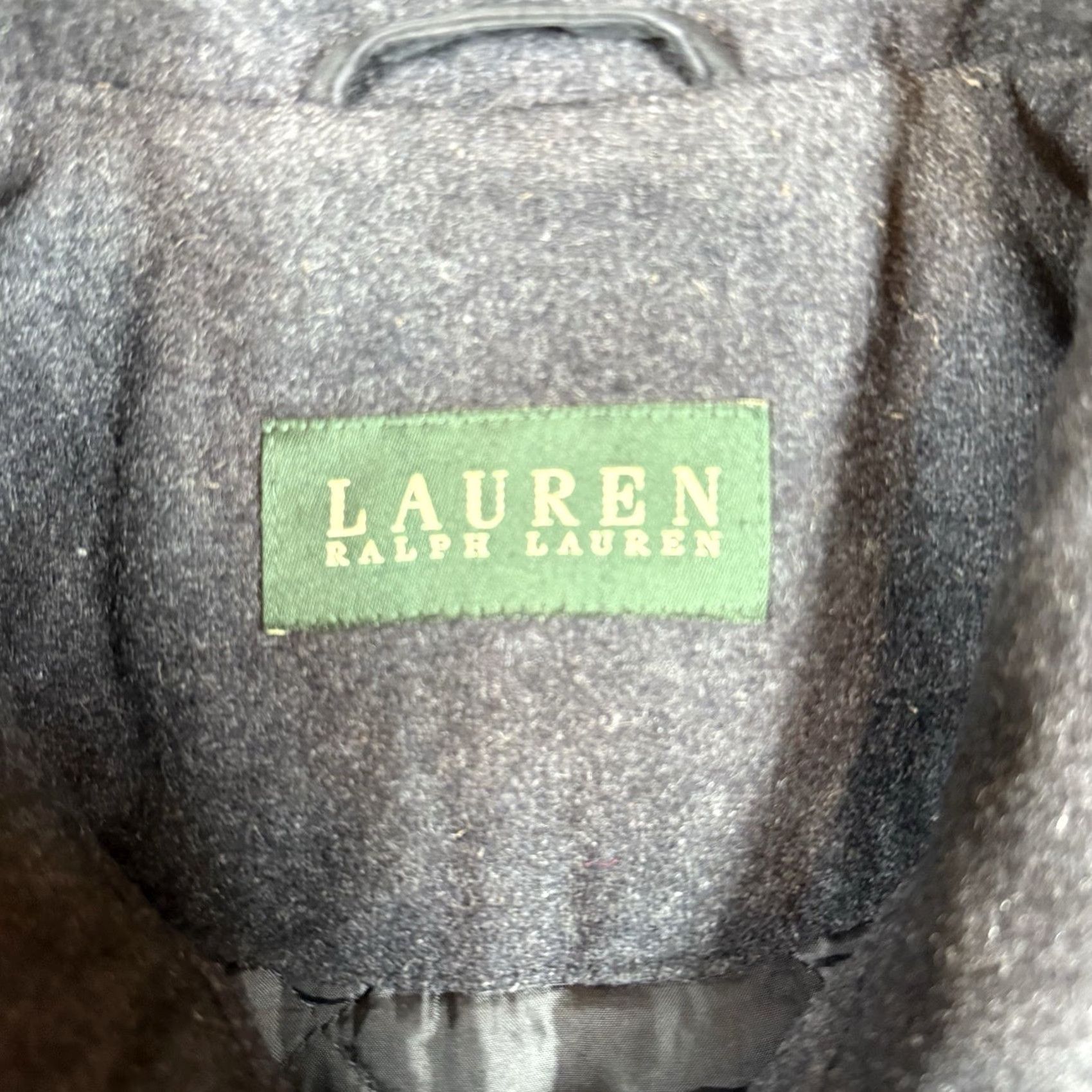 Ralph Lauren Ralph Lauren Overcoat Coat Long Black Wool Lined 46L Mens Big & Tall 46 46L Size US S / EU 44-46 / 1 - 5 Thumbnail