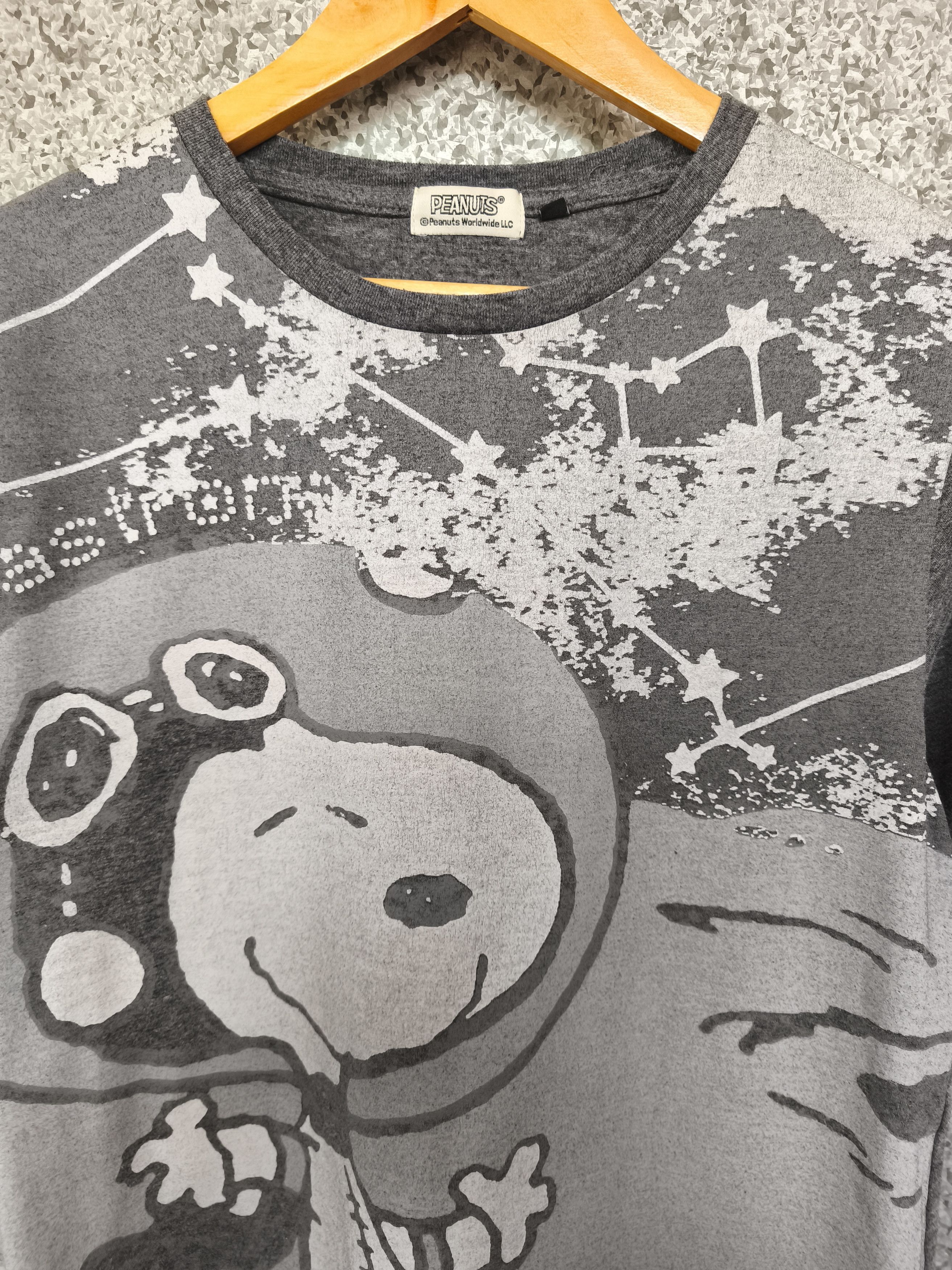 Peanuts 🔥 Vintage 90s Vintage Peanuts Snoopy t shirt full print Size US M / EU 48-50 / 2 - 3 Thumbnail