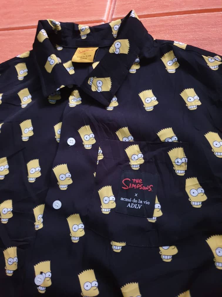 Acme Clothing 💥The Simpsons Matt groening x ADLV button shirt Size US L / EU 52-54 / 3 - 7 Thumbnail