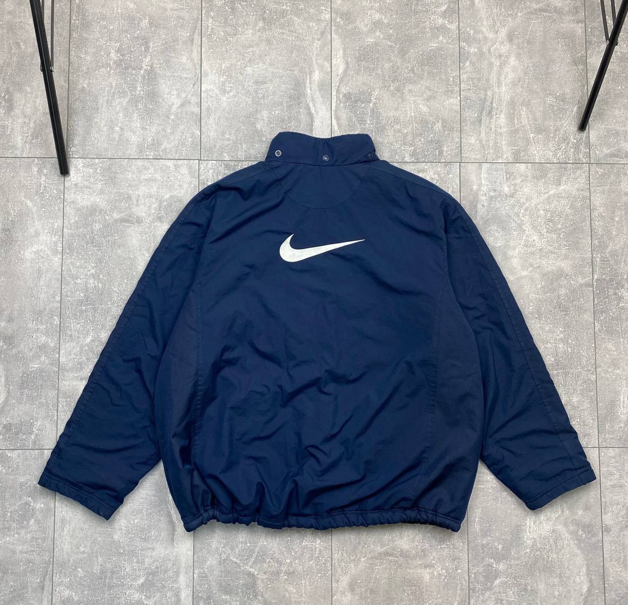 Other Vintage Nike Swoosh Full Zip Puffer Jacket Size US XXL / EU 58 / 5 - 11 Thumbnail