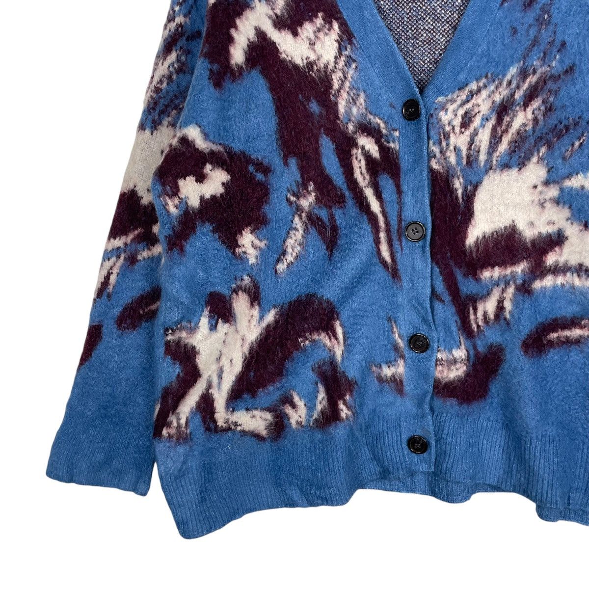 Designer × Japanese Brand × LOWRYS FARM 💥LAWRYS FARM POP ART KNIT CARDIGAN Size US XL / EU 56 / 4 - 3 Thumbnail