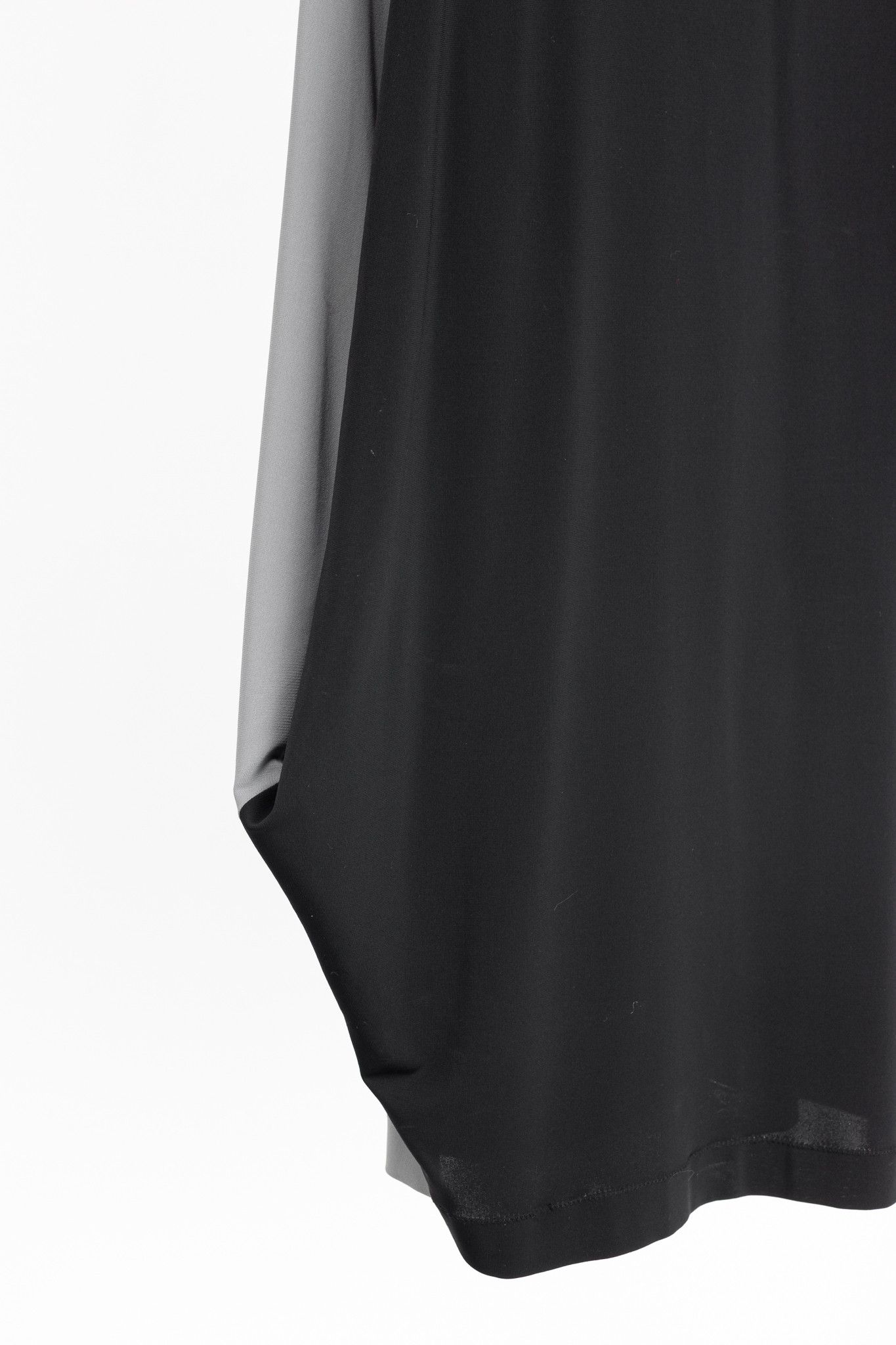 Marie Saint Pierre Marie Saint Pierre Black & Grey Colourblock Jersey Tunic Size S / US 4 / IT 40 - 7 Thumbnail