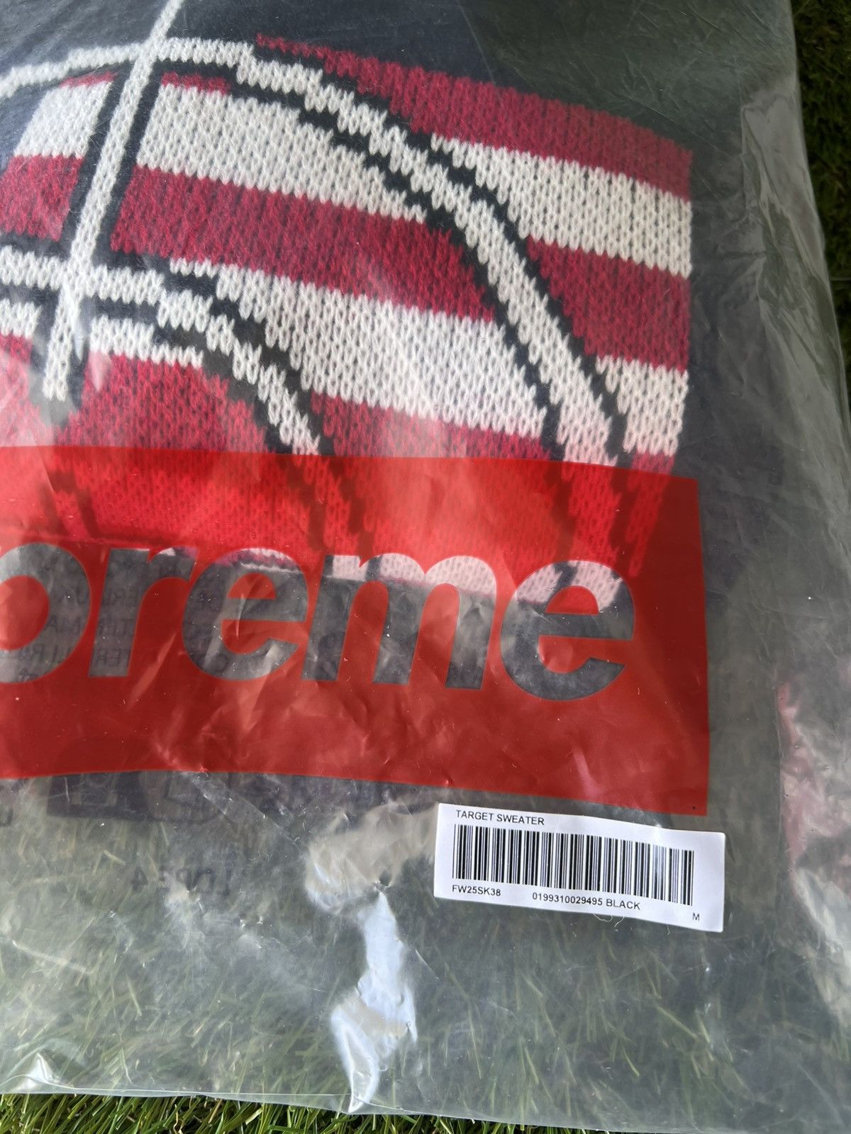 Supreme Supreme Target Sweater Black Size US M / EU 48-50 / 2 - 3 Thumbnail