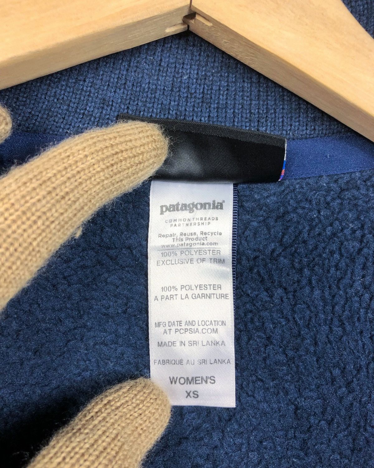 Patagonia Rare Patagonia Wool Button Jacket Size XS / US 0-2 / IT 36-38 - 9 Thumbnail