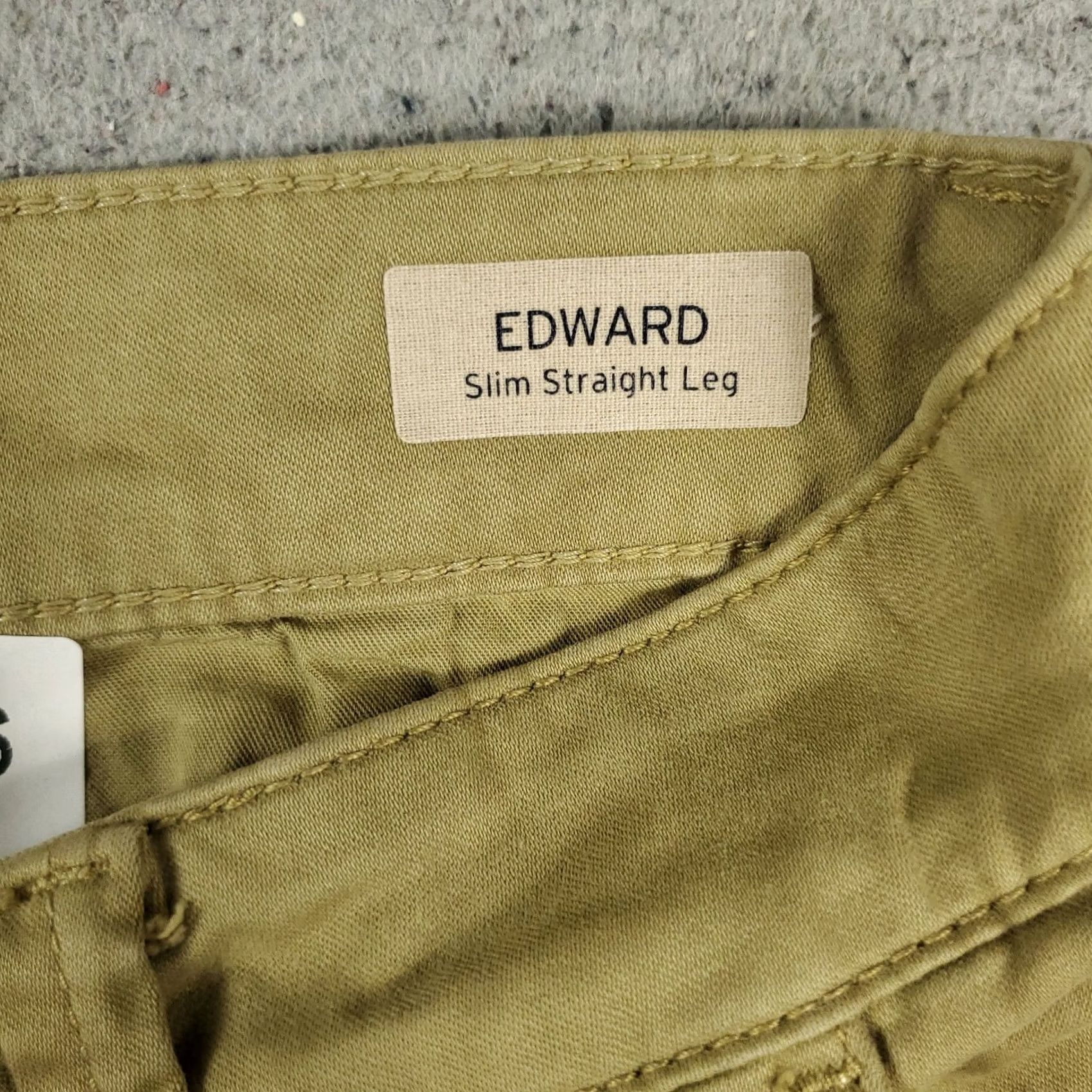 Mavi Mavi Pants Mens Size 28x34 Beige Edward Slim Leg Flat Front Chino Trousers Size US 28 / EU 44 - 8 Thumbnail