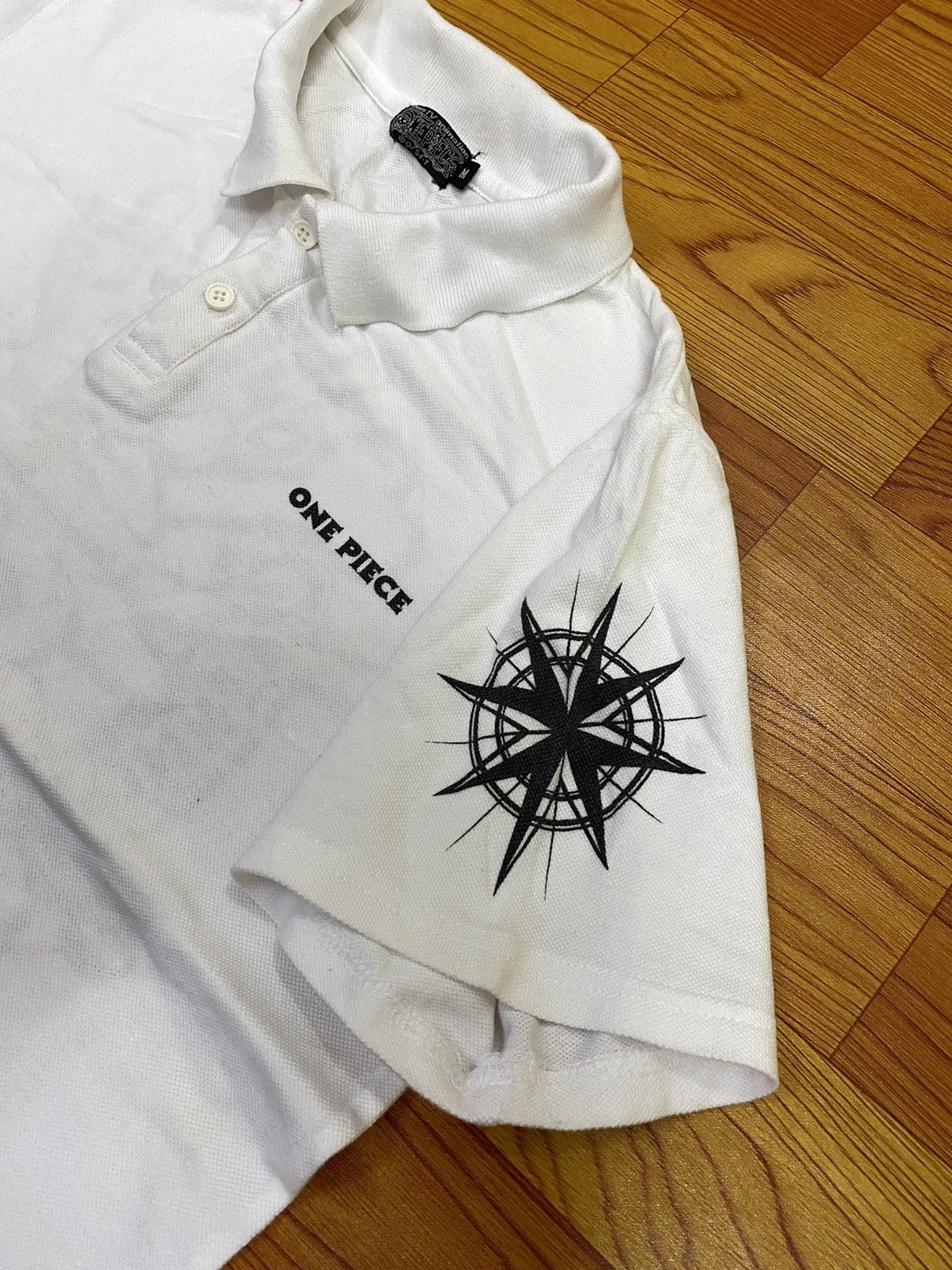 Anime × Japanese Brand × One Piece One Piece Monkey D Luffy Pirate Logo Polo Shirt Size US M / EU 48-50 / 2 - 5 Thumbnail