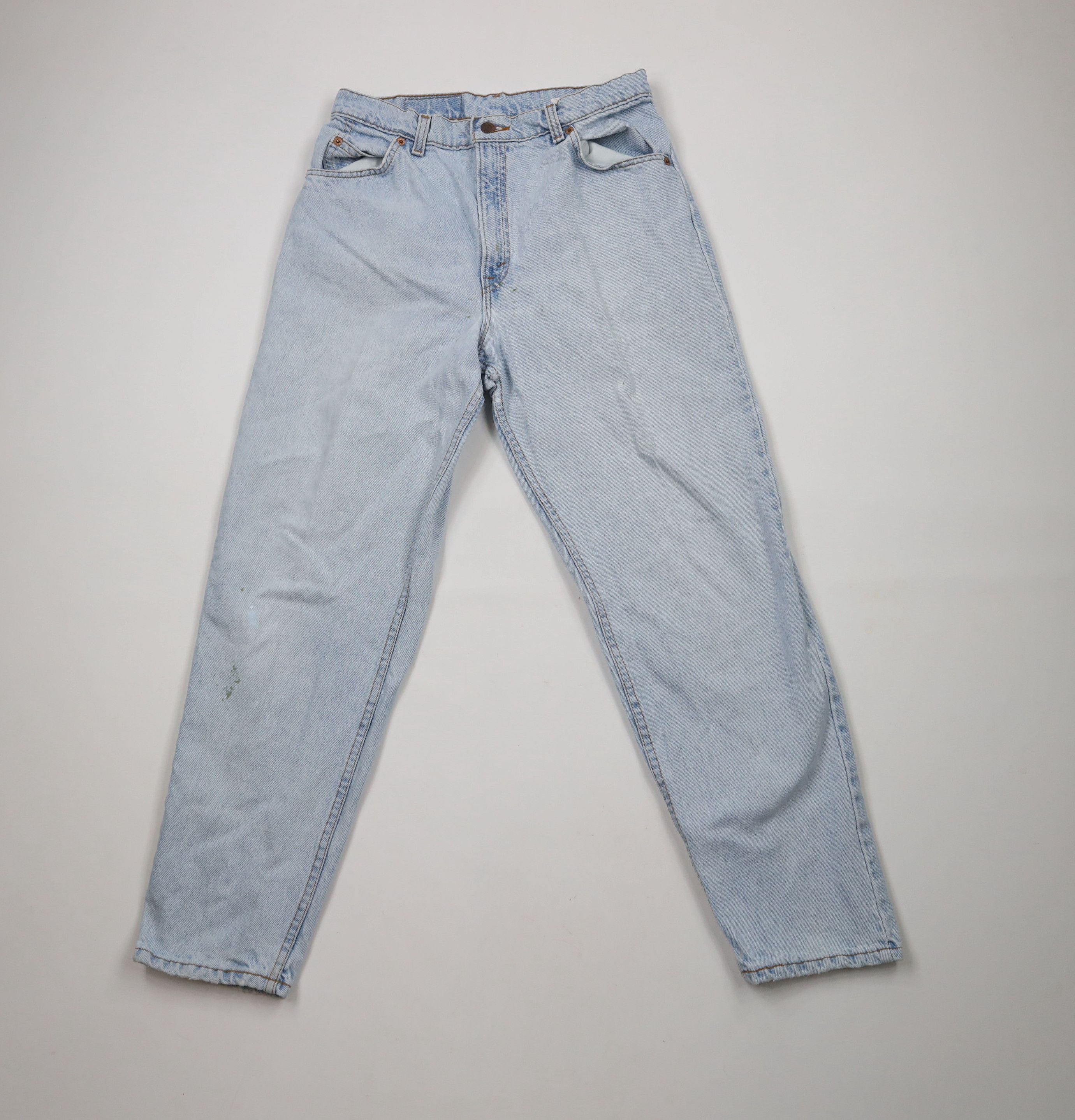 Levi's × Vintage Vintage 90s Levis 15951 Orange Tab Fit Tapered Leg Jeans USA Size 34" / US 12 / IT 48 - 1 Thumbnail