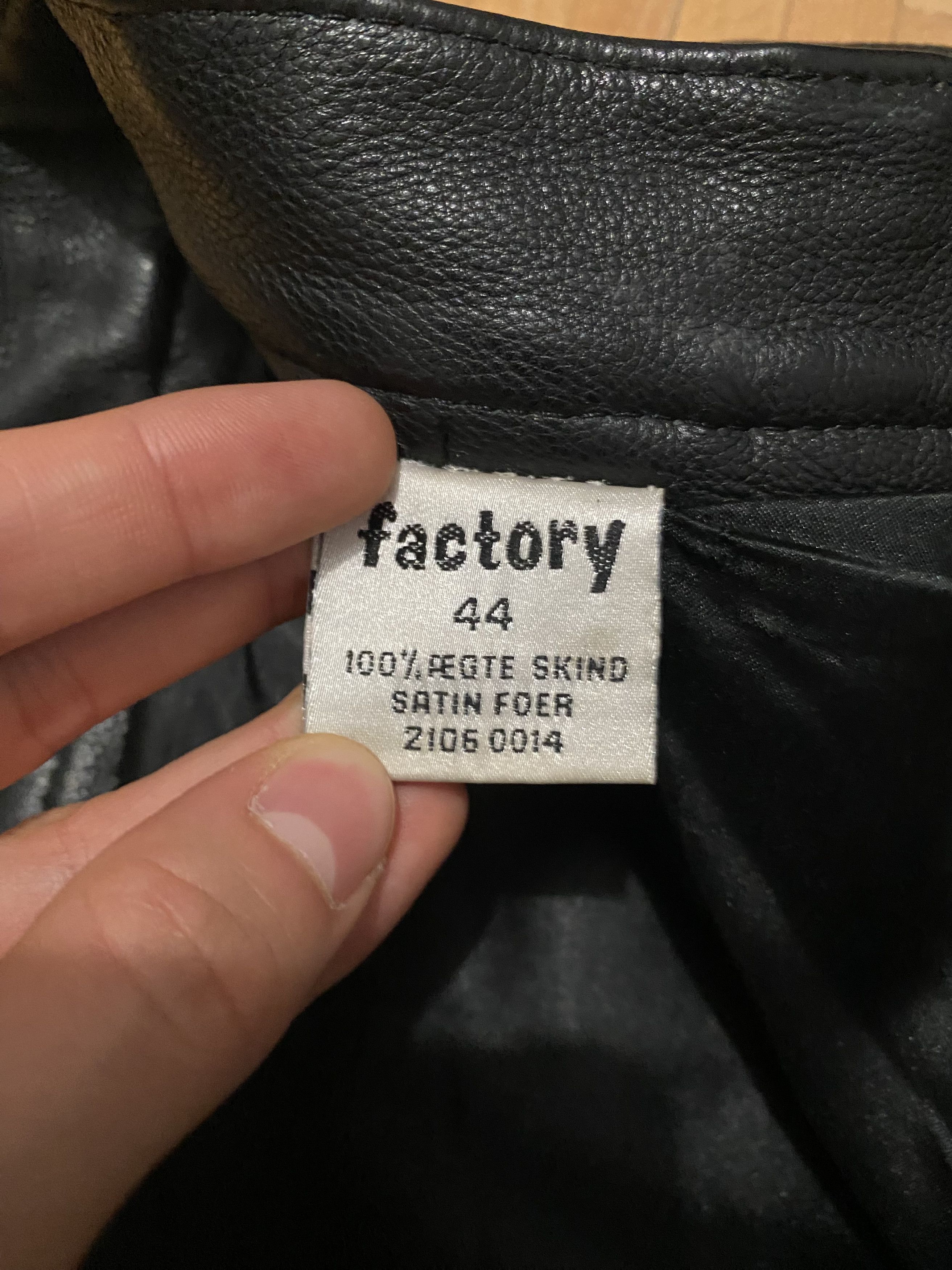 Genuine Leather Vintage leather pants 90s 80s Size US 32 / EU 48 - 5 Thumbnail