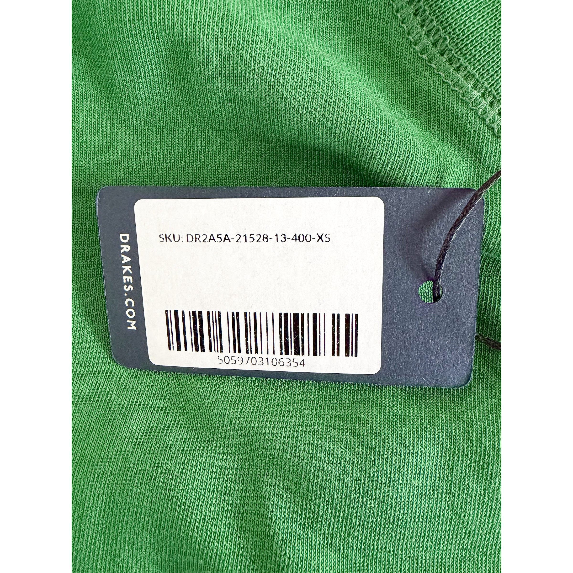 Drake's Drake's Green Short Sleeve Hiking Tee Size US XS / EU 42 / 0 - 5 Thumbnail
