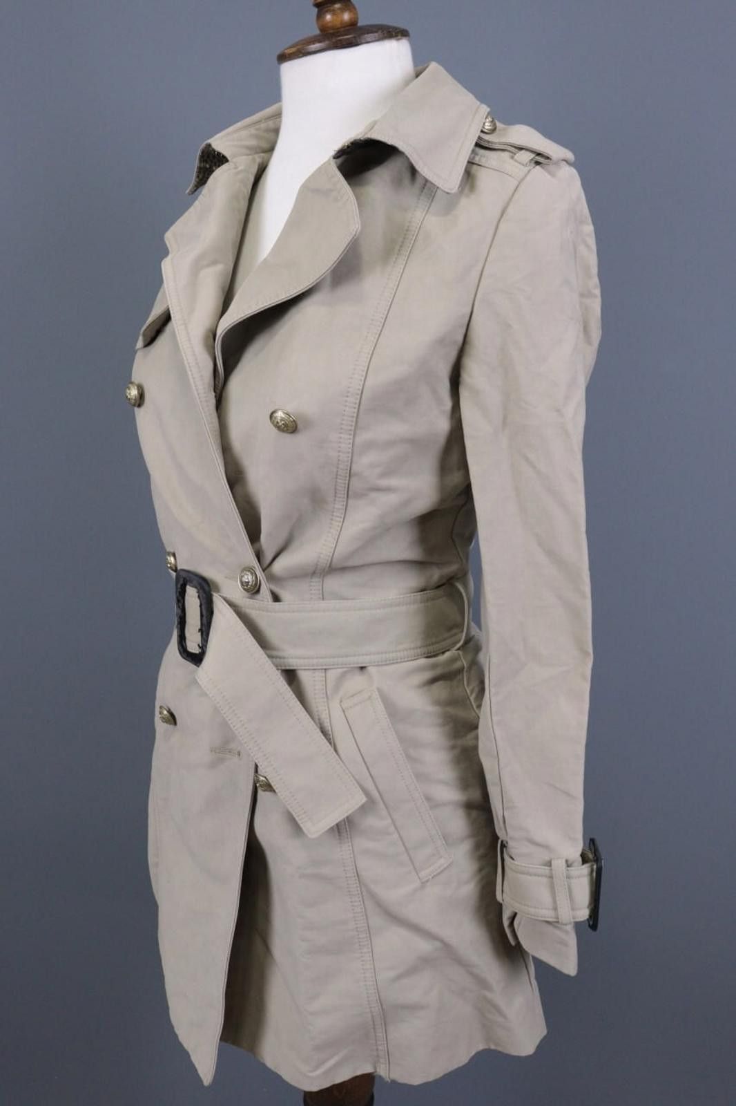 Zadig & Voltaire Zadig Voltaire Message Beige Double Coat Jacket Size XS Size XS / US 0-2 / IT 36-38 - 11 Thumbnail