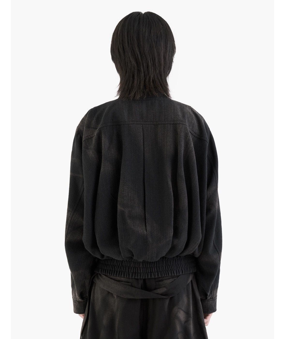 JiyongKim Jiyongkim 25AW Tweed Bomber Black Size US L / EU 52-54 / 3 - 2 Thumbnail