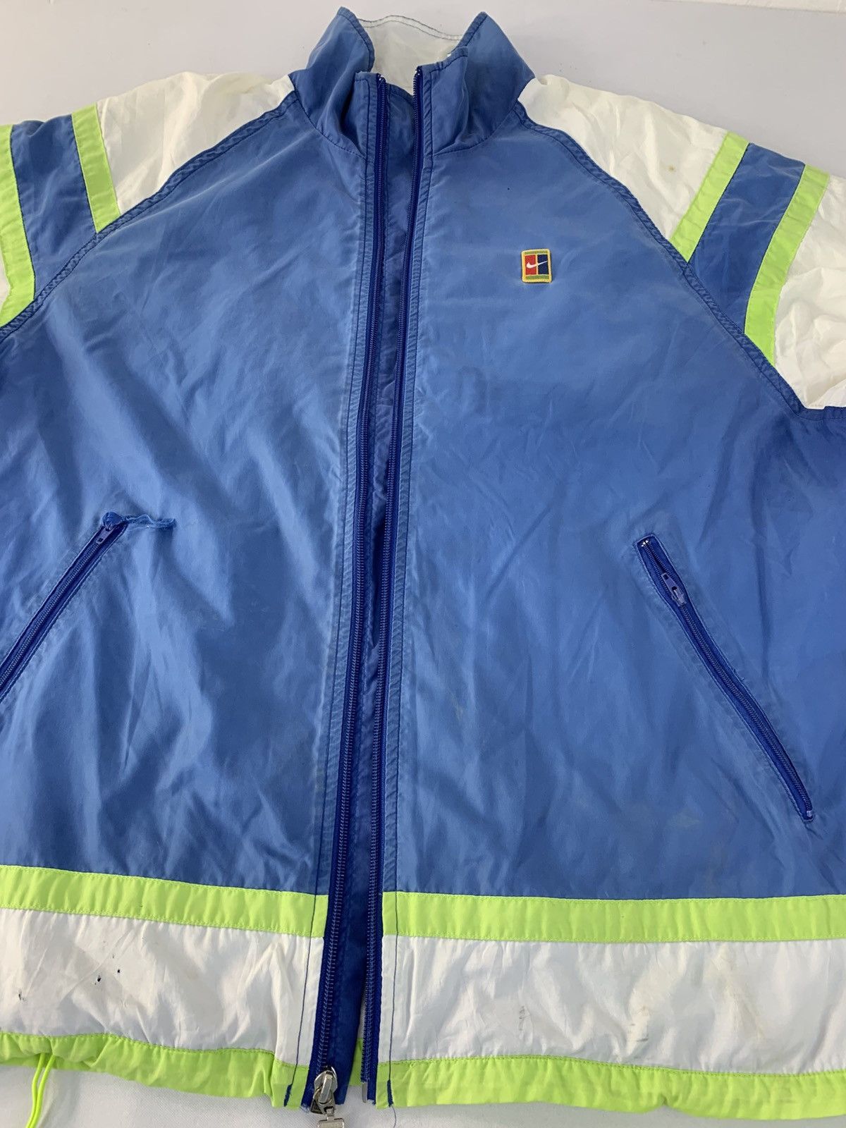 Grailed Y2k Nike Court Quilted Windbreaker Jacket Embroidery Logo Size US L / EU 52-54 / 3 - 4 Thumbnail