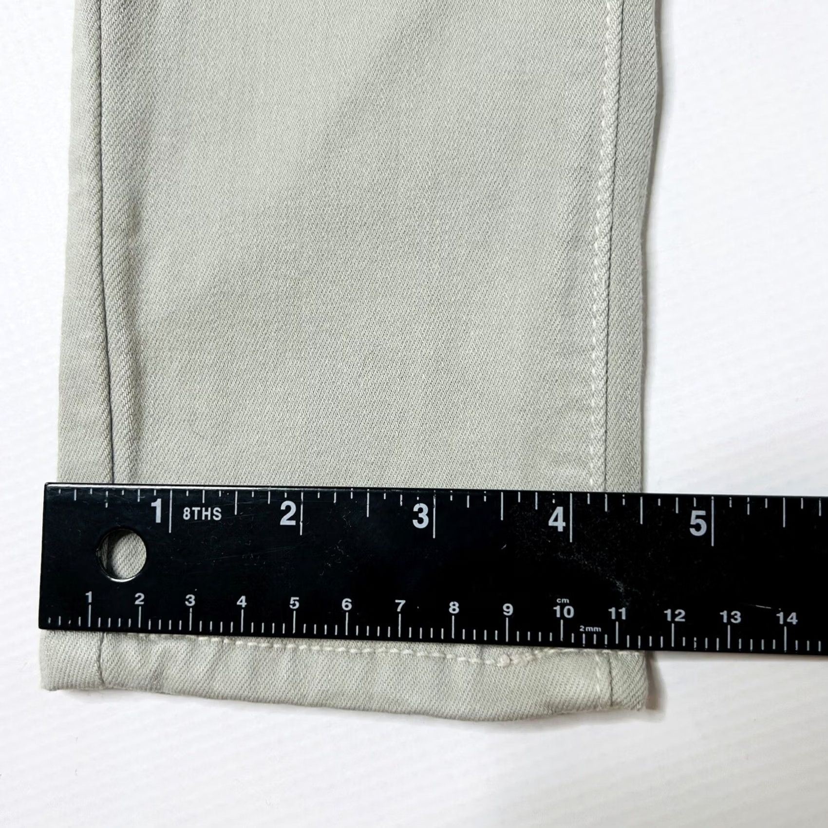 Vintage KanCan Estilo Moto Jeans Women's Skinny Jeans 24x29 Sage Green Low Rise 5-Pocket Design Mens Women Brand KanCan Size 42" / US 20 - 3 Thumbnail