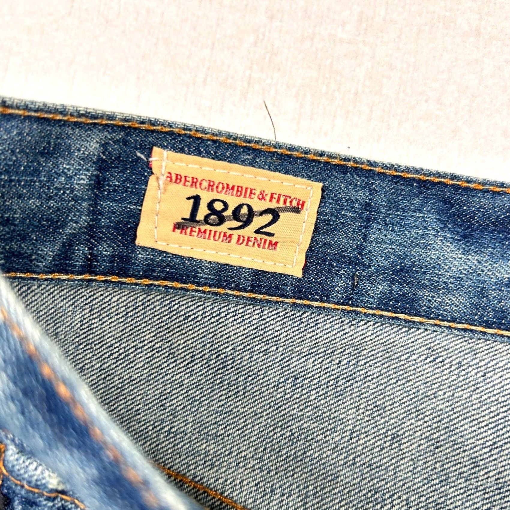 Abercrombie & Fitch VINTAGE Abercrombie Fitch Jeans Mens 32x30 Shacker Straight Bruce Y2K Faded USA Size US 32 / EU 48 - 4 Thumbnail