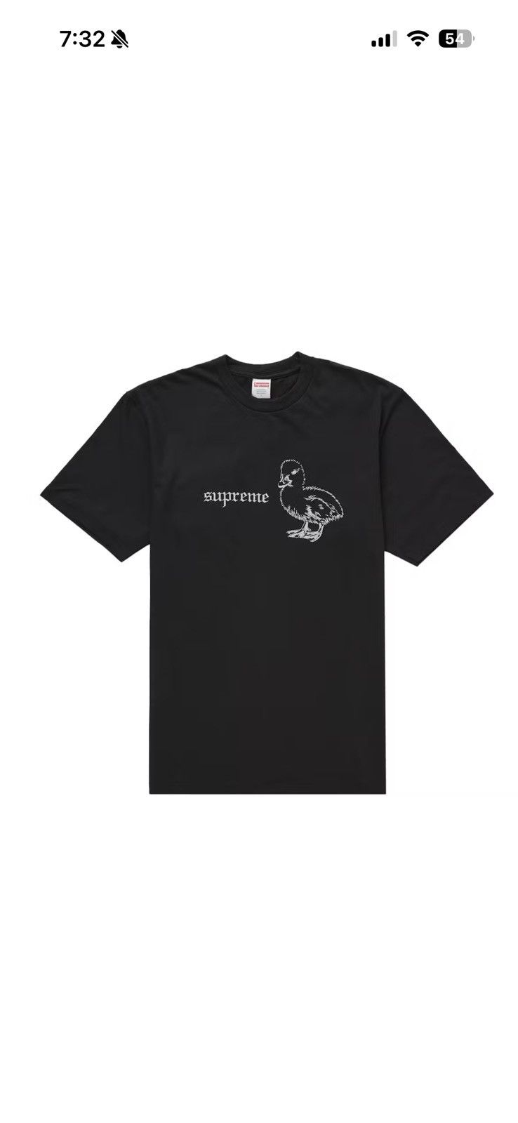 Supreme Supreme Duck Tee SS26 Black Size US XXL / EU 58 / 5 - 1 Thumbnail