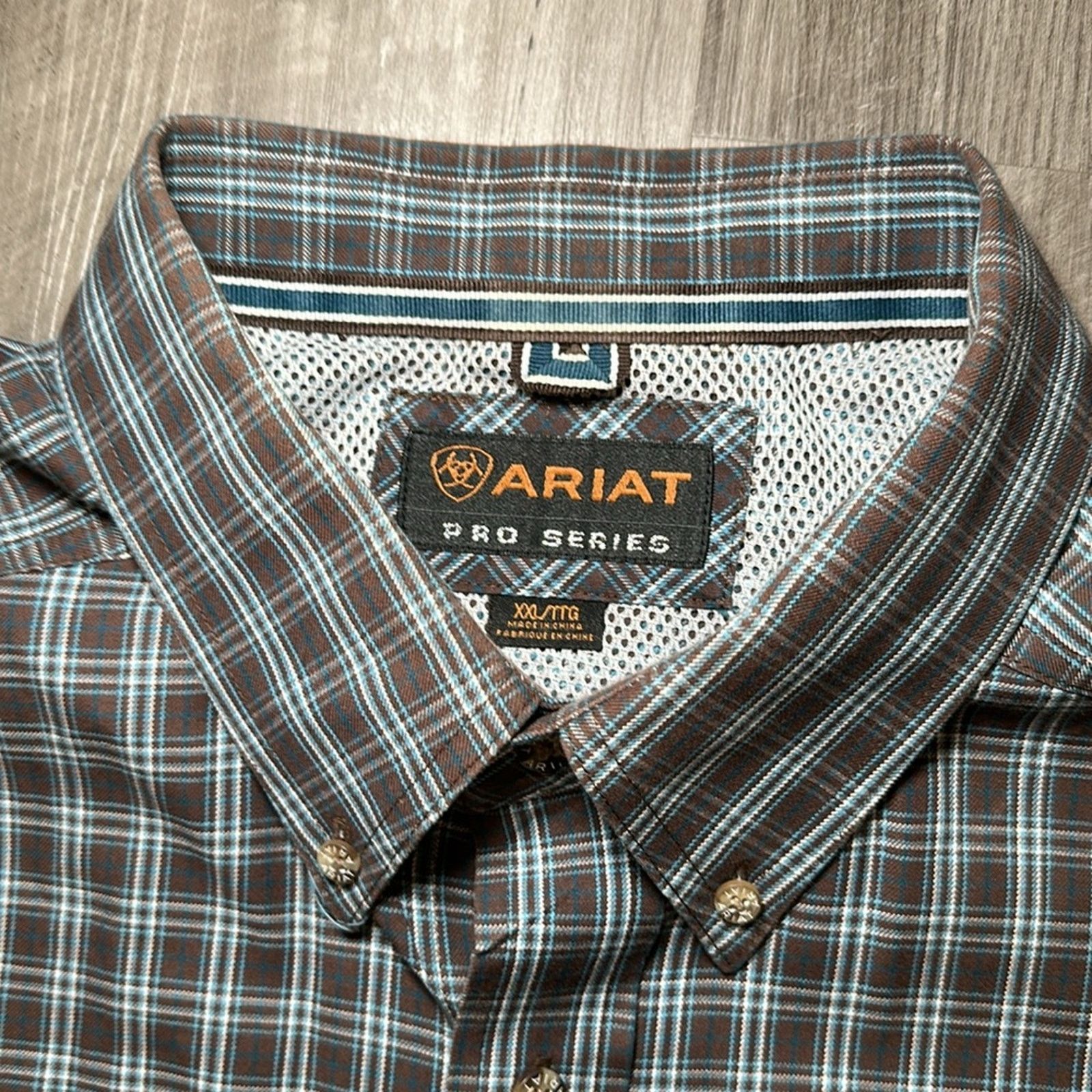 Ariat Ariat Pro Series Western Long Sleeve Button Down - 2XL Size US XXL / EU 58 / 5 - 7 Thumbnail
