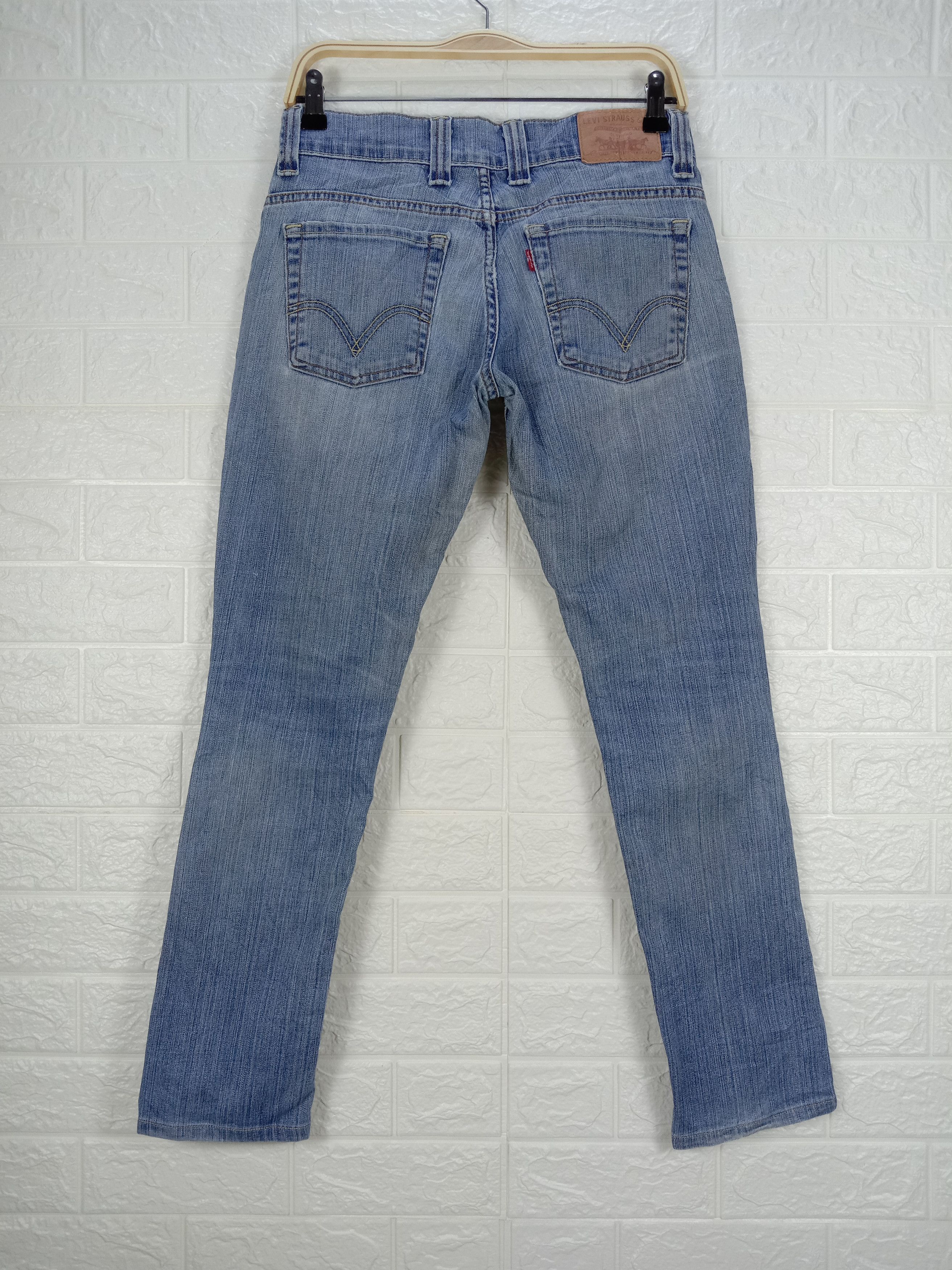 Levi's Vintage Levi's 502 Jeans Light Wash Taper Fit Denim Size 29" - 5 Thumbnail