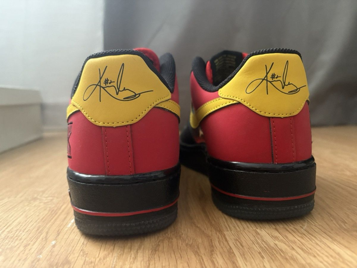 Nike Nike Air Force 1 Low Kyrie Irving Black Red Size US 8 / EU 41 - 5 Thumbnail