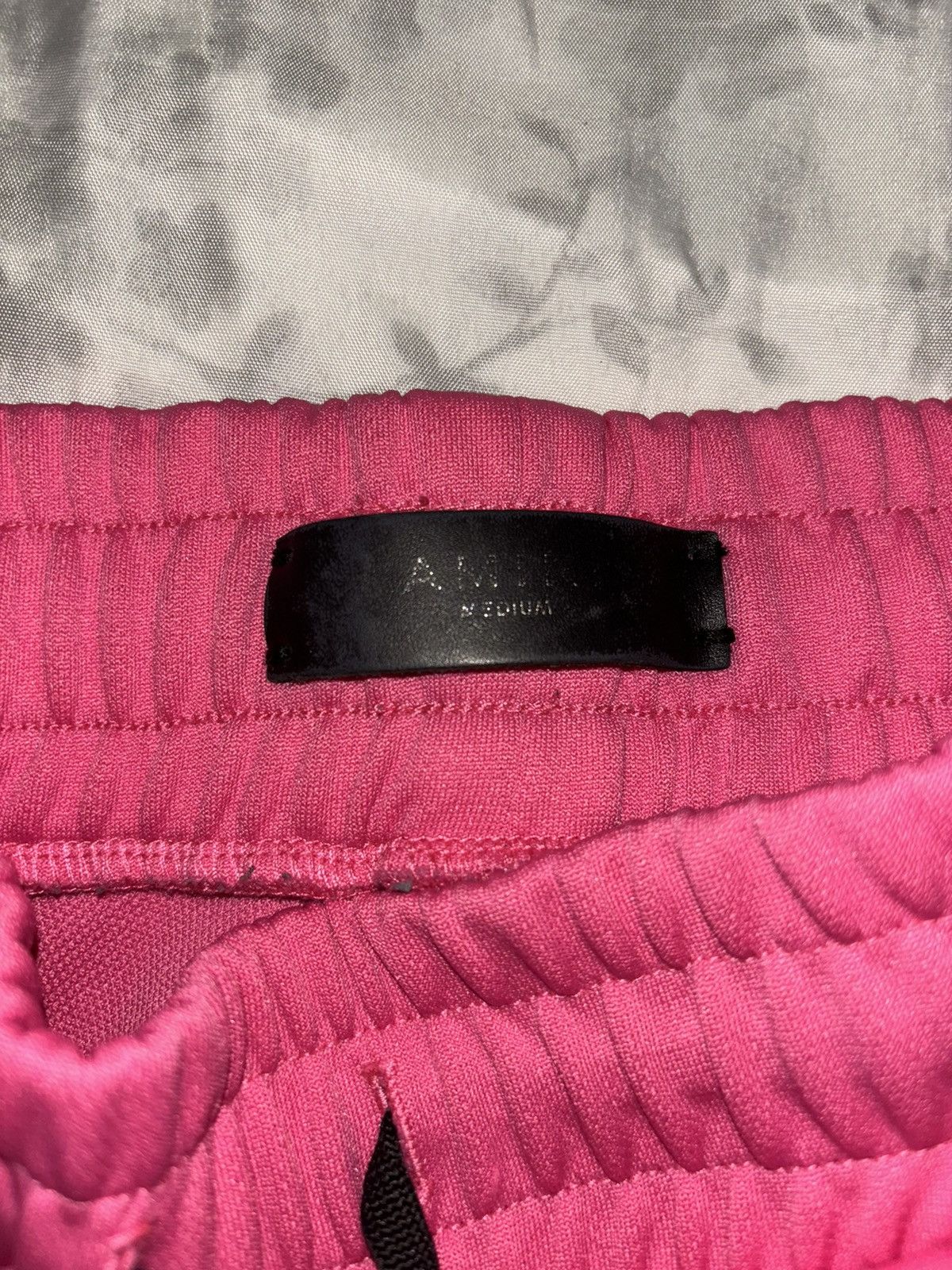 Amiri Amiri sweatpants pink size medium Size US 32 / EU 48 - 5 Thumbnail