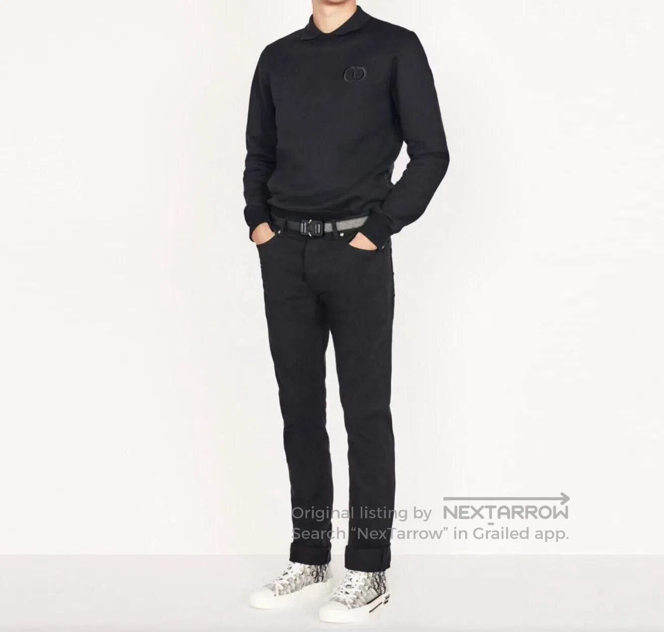 Dior Dior CD Icon Black Sweatshirt for Men. Size US L / EU 52-54 / 3 - 7 Thumbnail