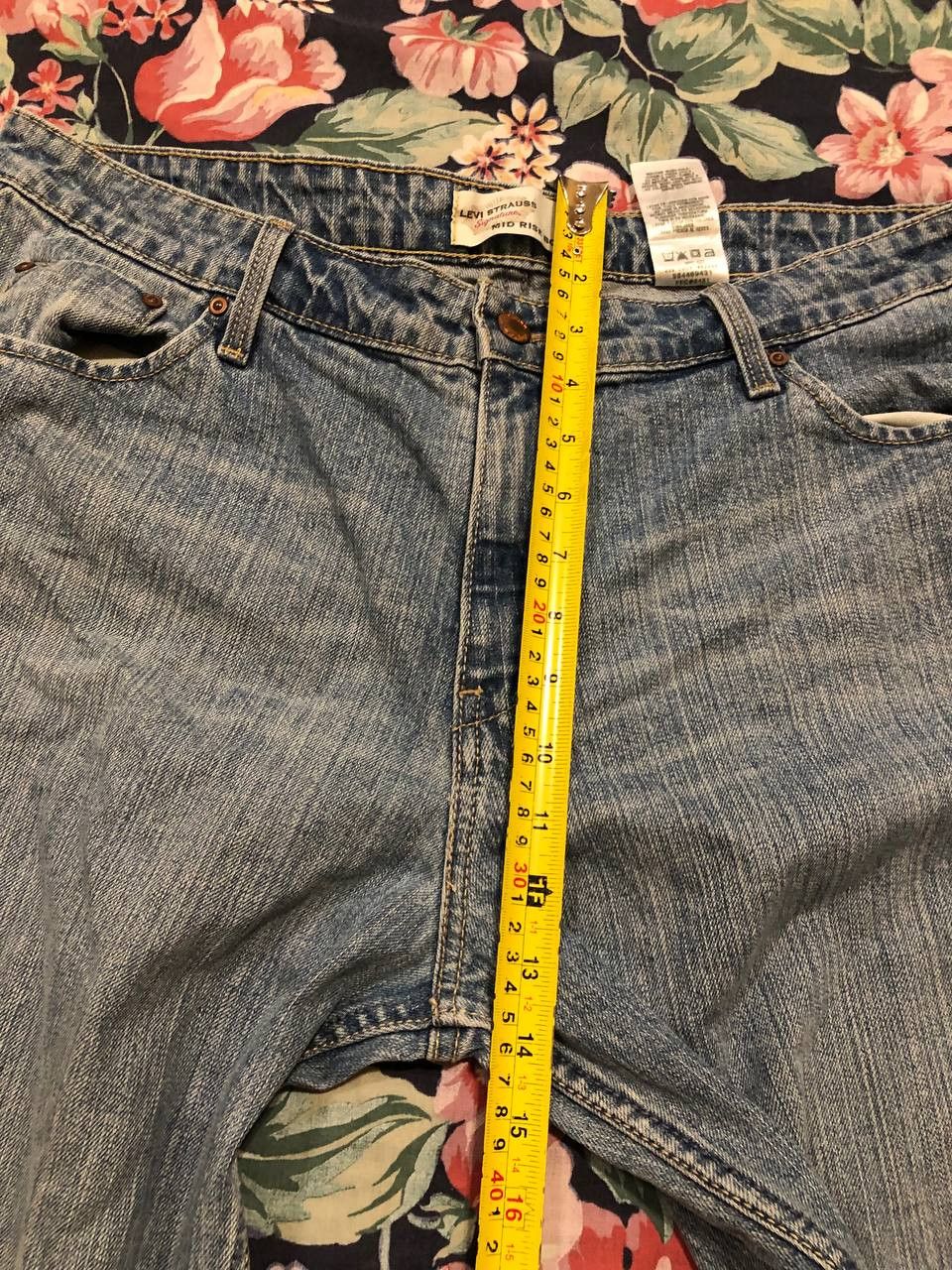 Levi's logo jeans pants Levi's crazy Y2K vintage streetwear Size 38" / US 16 / IT 52 - 11 Thumbnail