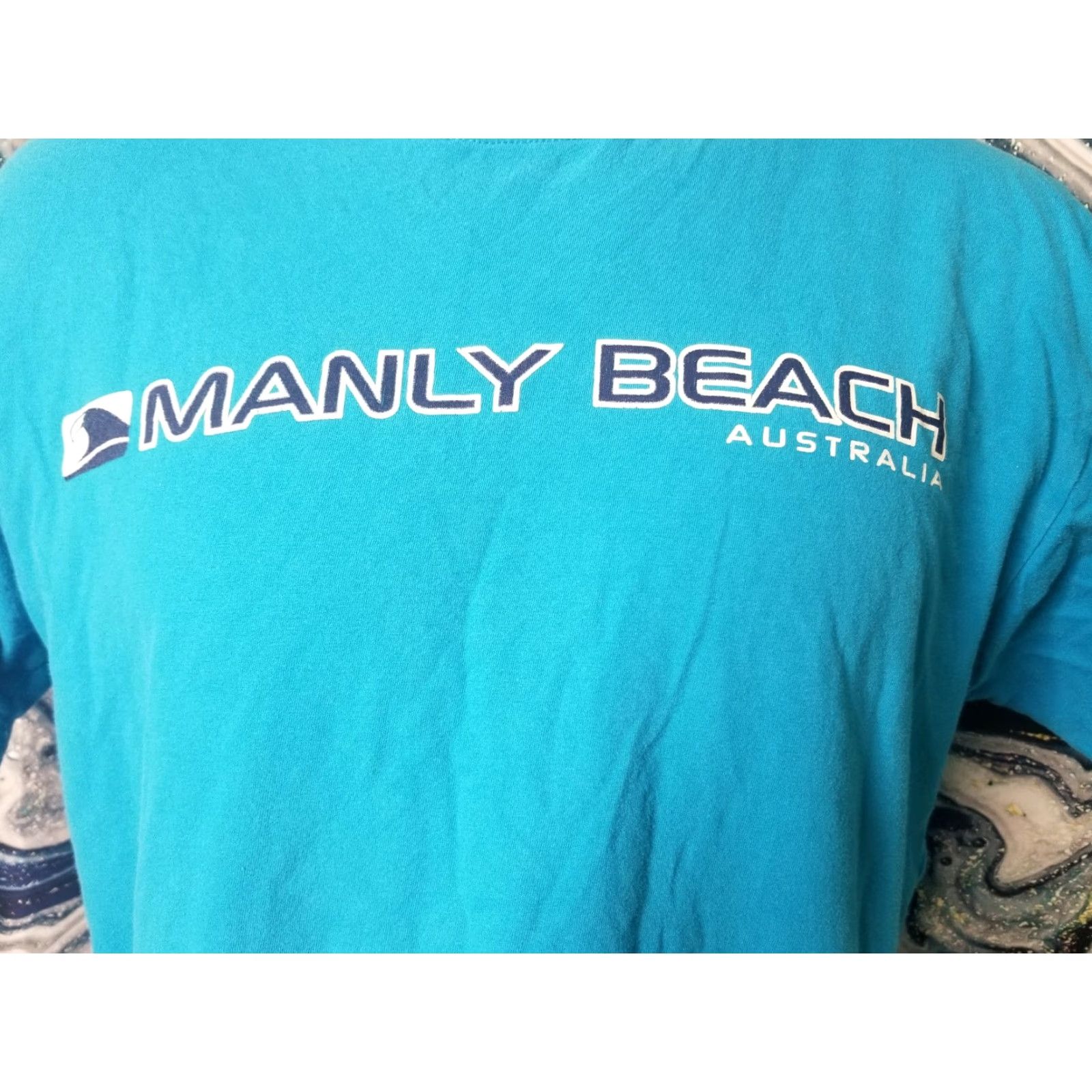 Etro VINTAGE Roo Rock Retro Surf T-Shirt XL Blue Classic Beach Australia Mens Size US XL / EU 56 / 4 - 3 Thumbnail