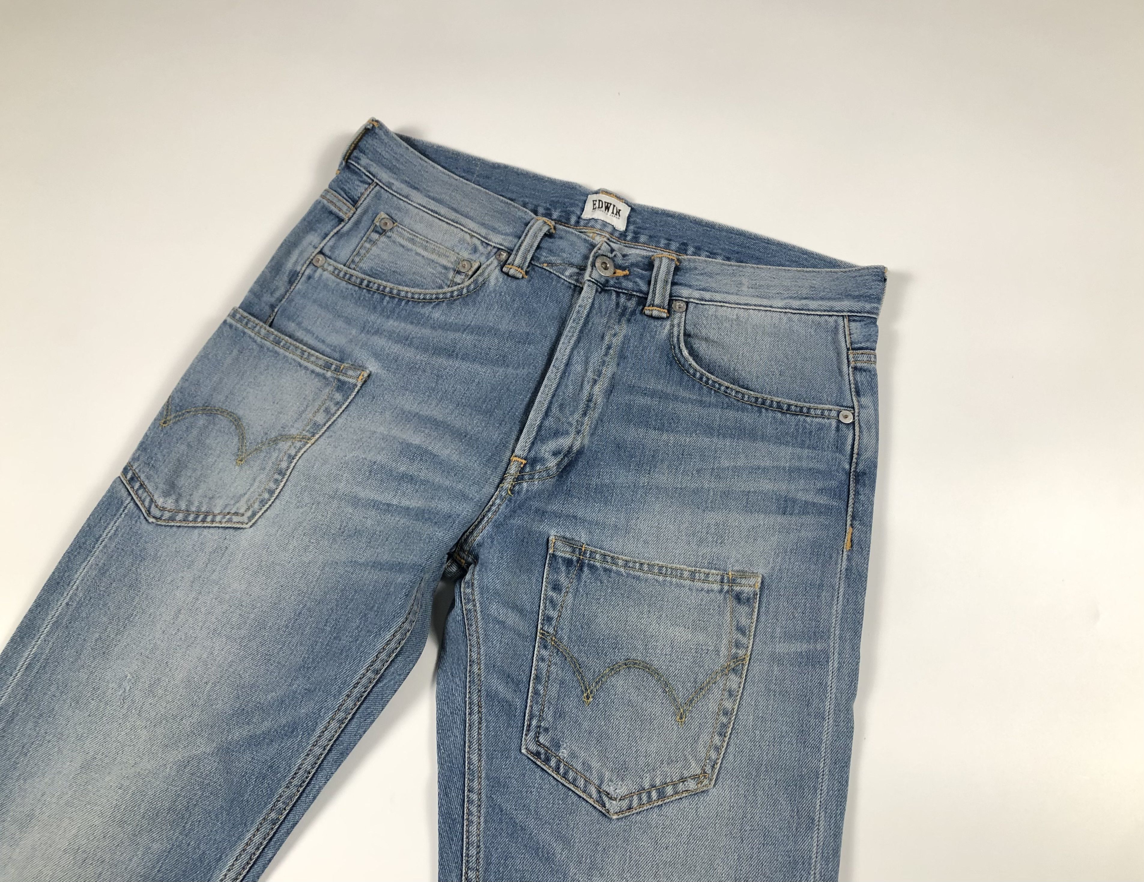 Edwin Edwin ED-80 x Hidkids Japanese Cloth Jeans Size US 31 - 5 Thumbnail