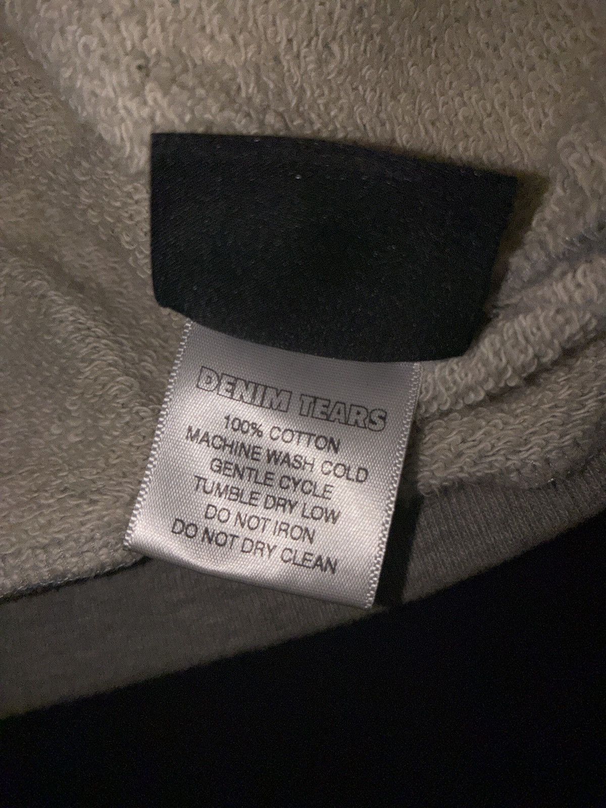 DENIM TEARS Grey denim tears hoodie Size US XXL / EU 58 / 5 - 1 Thumbnail