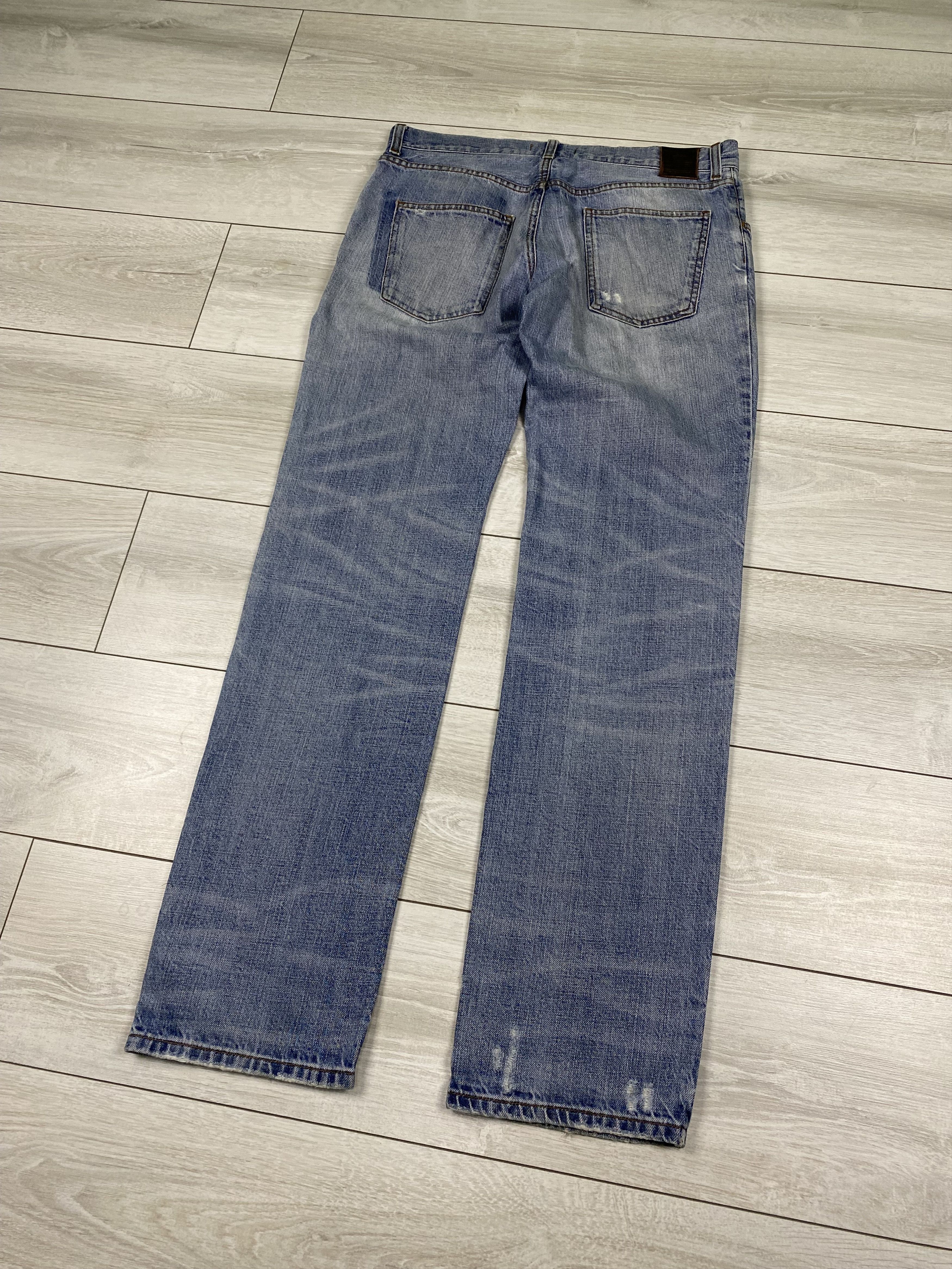 Dolce & Gabbana Vintage Dolce Gabbana distressed washed denim stright jeans Size US 32 / EU 48 - 8 Thumbnail