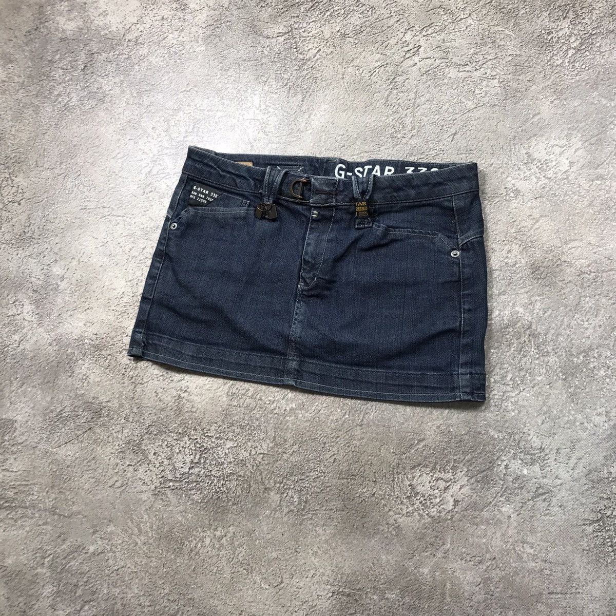 G-Star vintage mini skirt g-star japan denim streetwear style Y2K Size 30" / US 8 / IT 44 - 2 Thumbnail