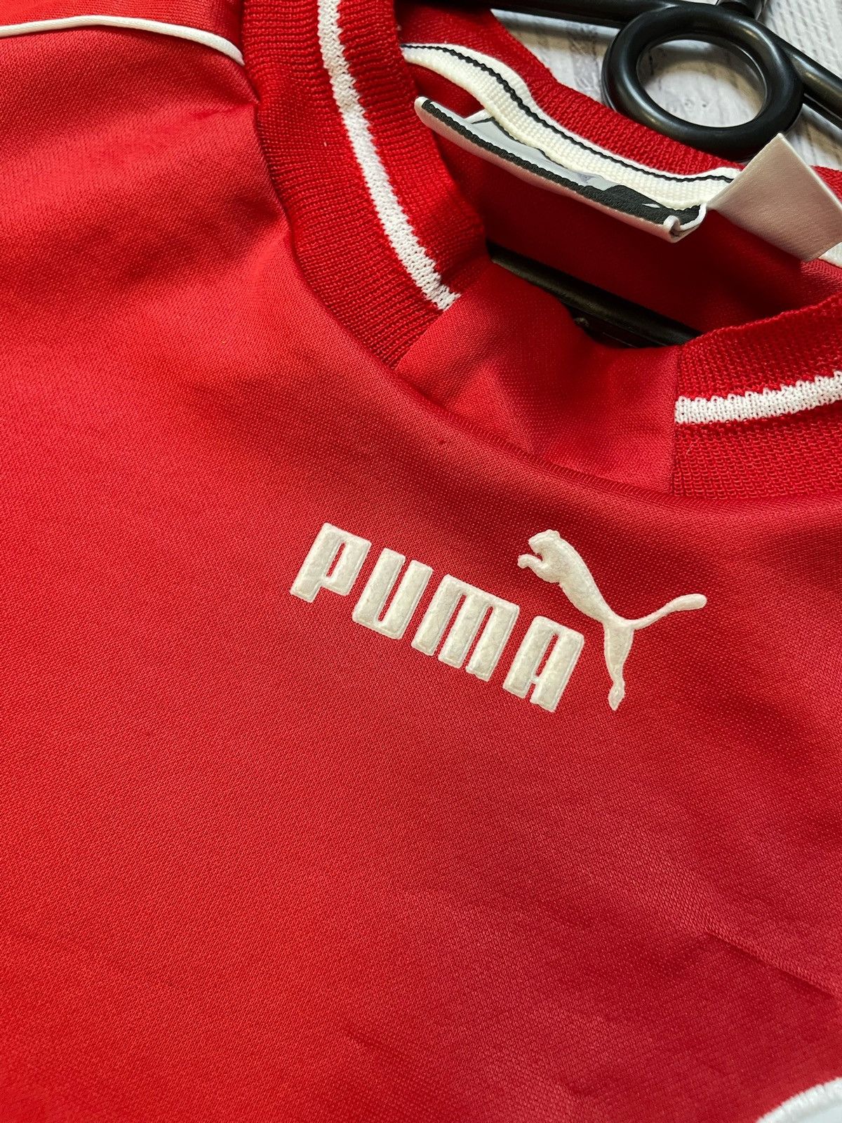 Puma × Vintage Vintage puma Switzerland soccer jersey Opel logo rare size L Size US L / EU 52-54 / 3 - 10 Thumbnail